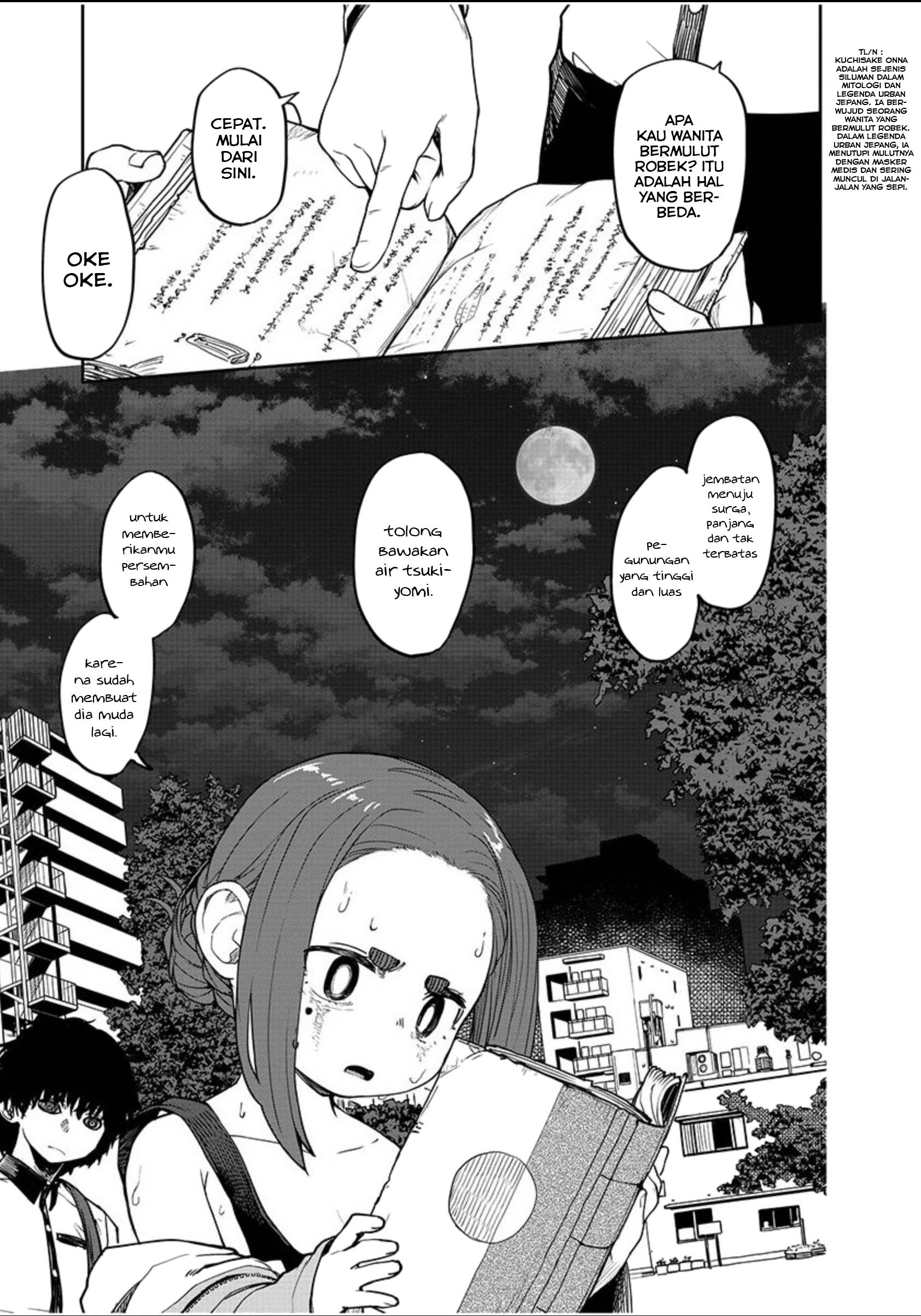 Kaii to Otome to Kamikakushi Chapter 4 - halaman 14