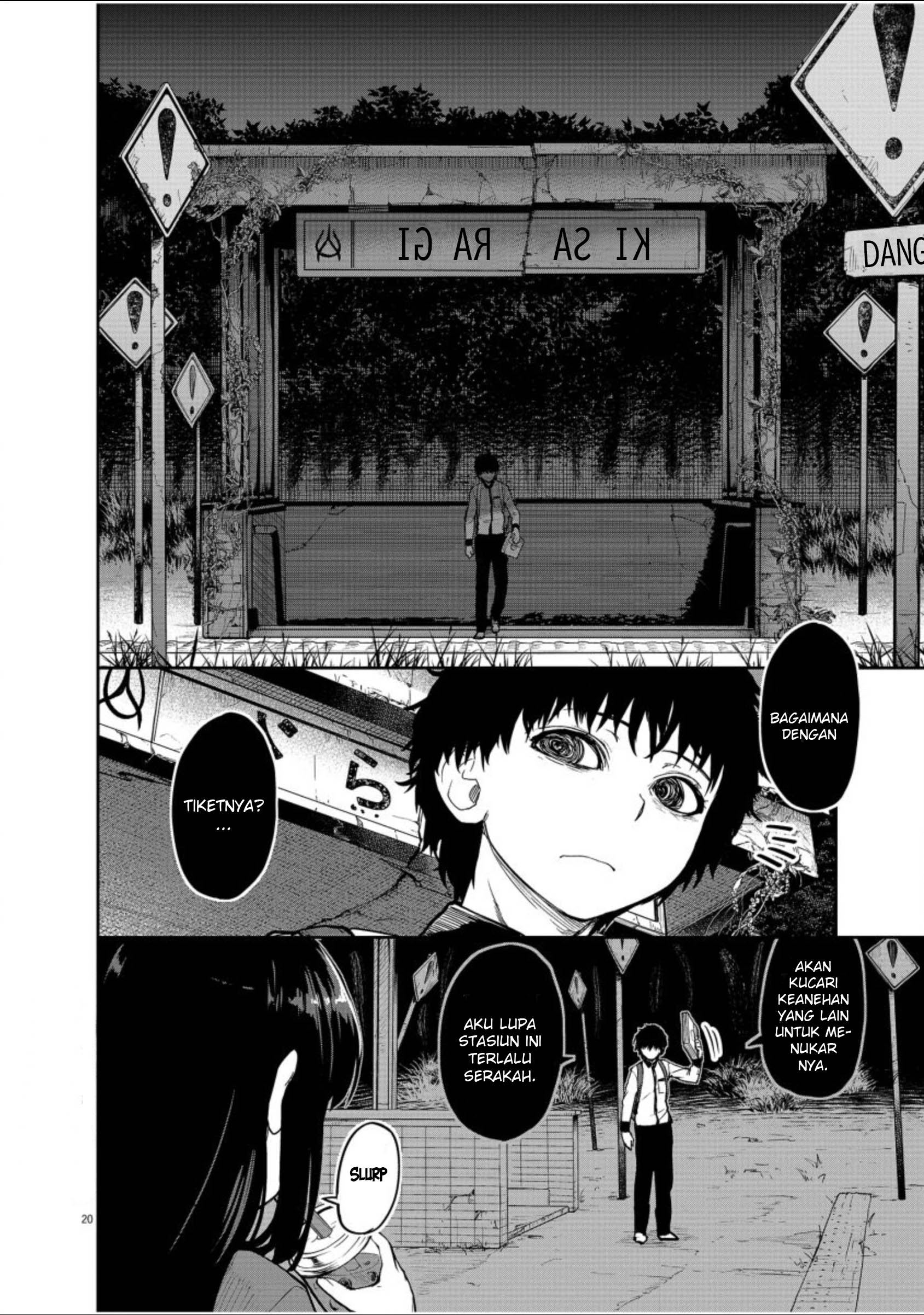 Kaii to Otome to Kamikakushi Chapter 5 - halaman 20