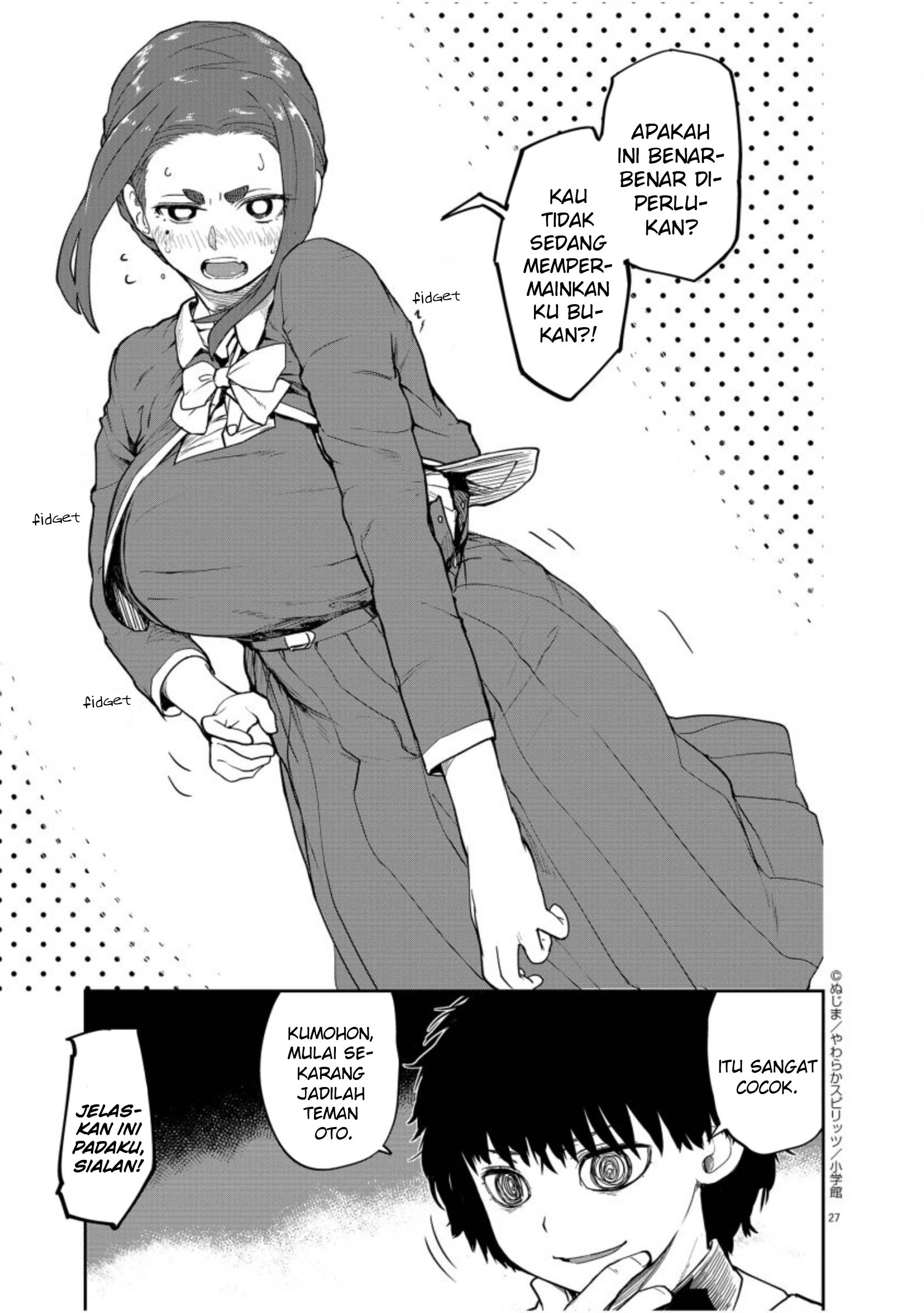 Kaii to Otome to Kamikakushi Chapter 5 - halaman 27