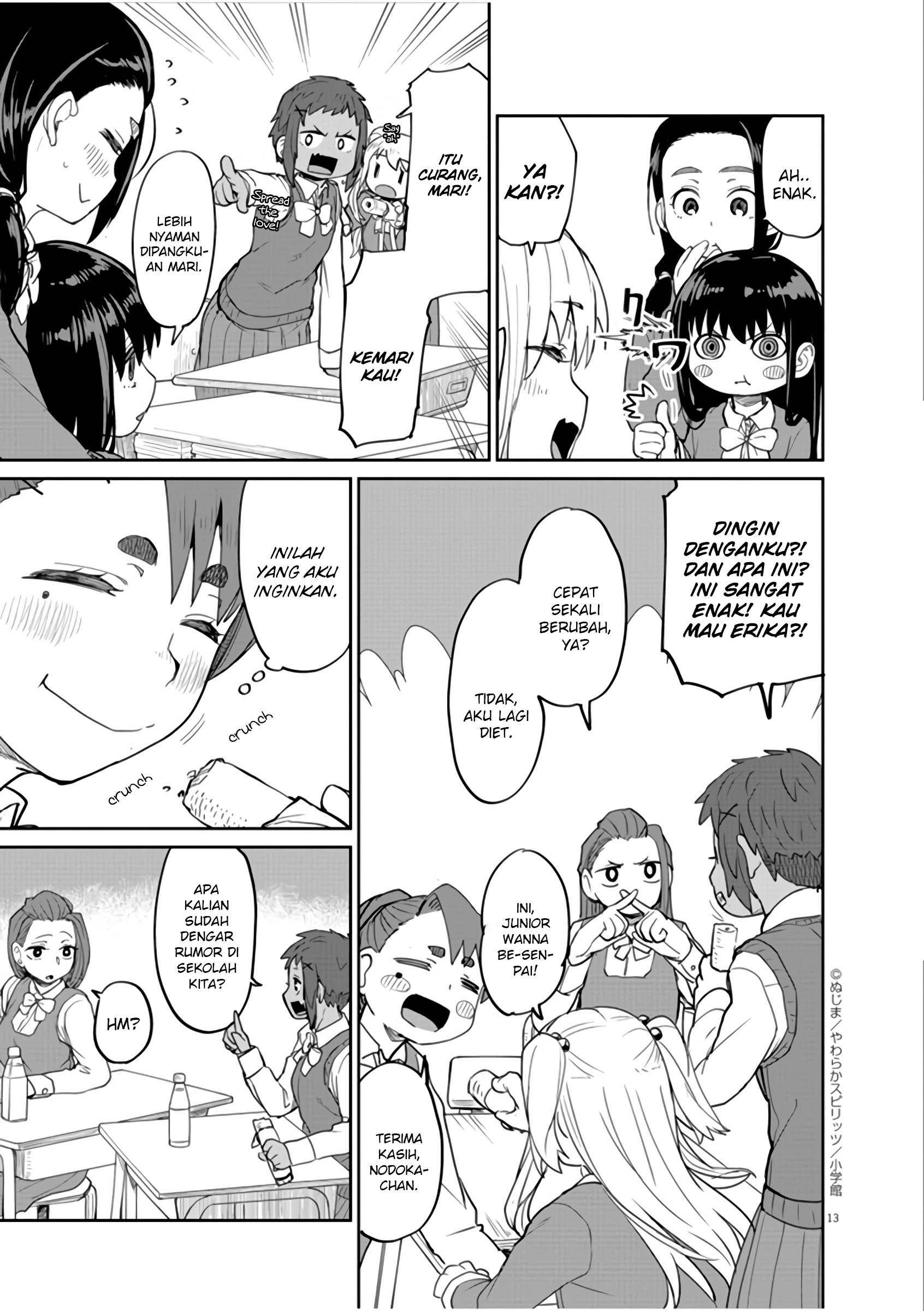 Kaii to Otome to Kamikakushi Chapter 7 - halaman 13