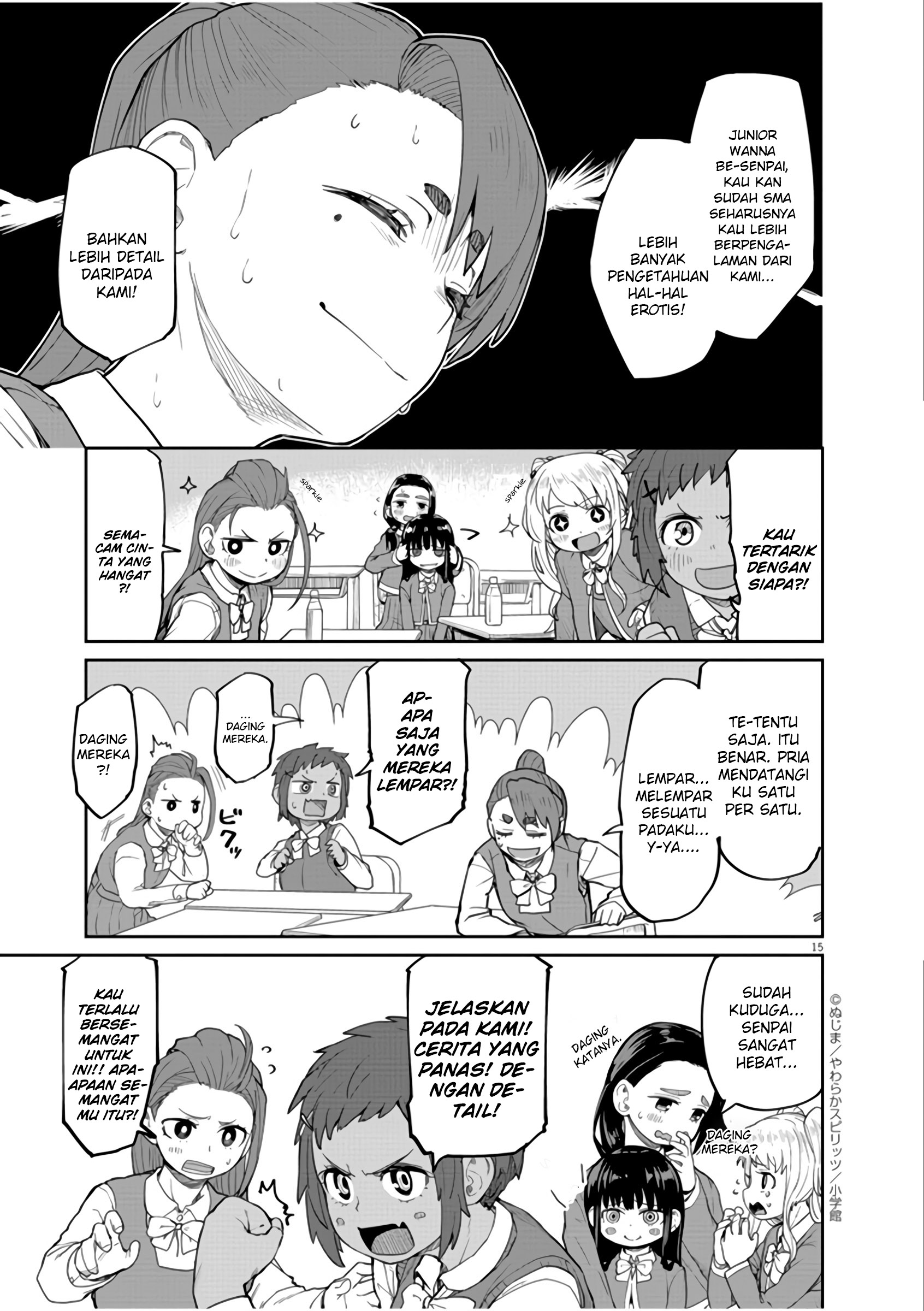 Kaii to Otome to Kamikakushi Chapter 7 - halaman 15