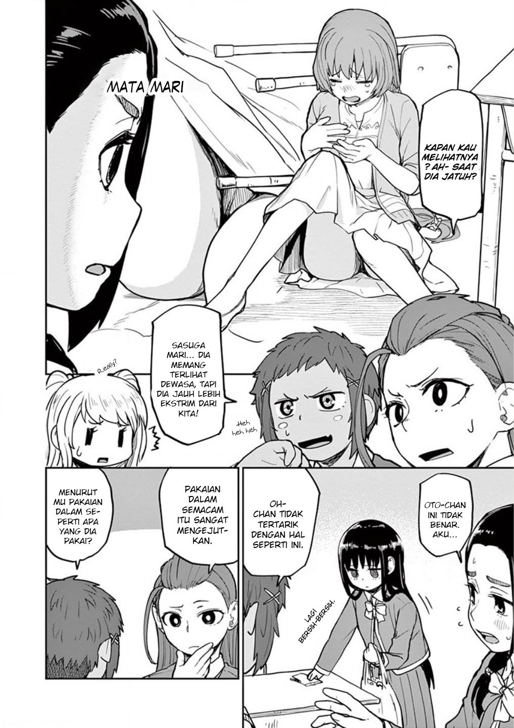 Kaii to Otome to Kamikakushi Chapter 8.5 - halaman 4