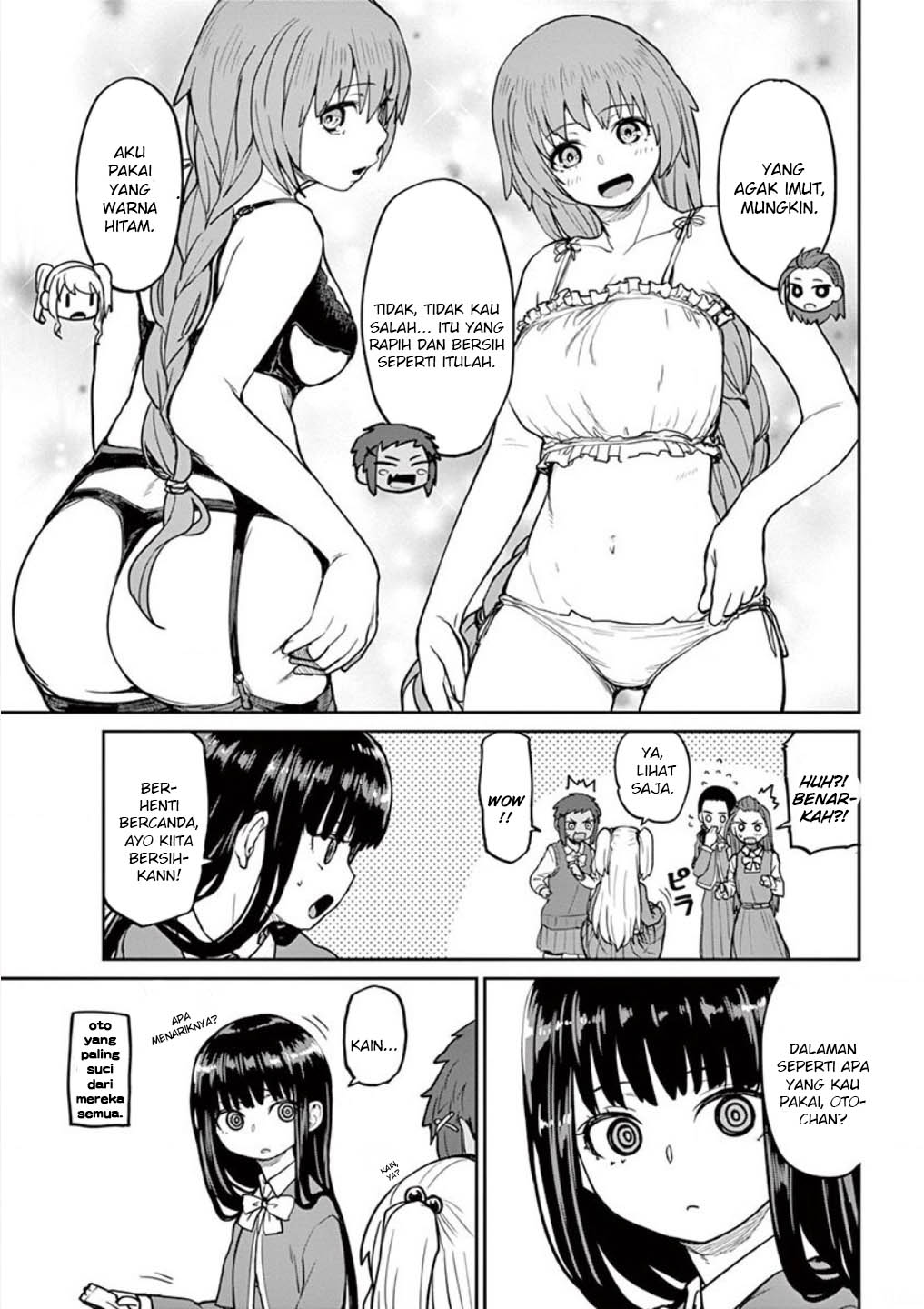 Kaii to Otome to Kamikakushi Chapter 8.5 - halaman 5