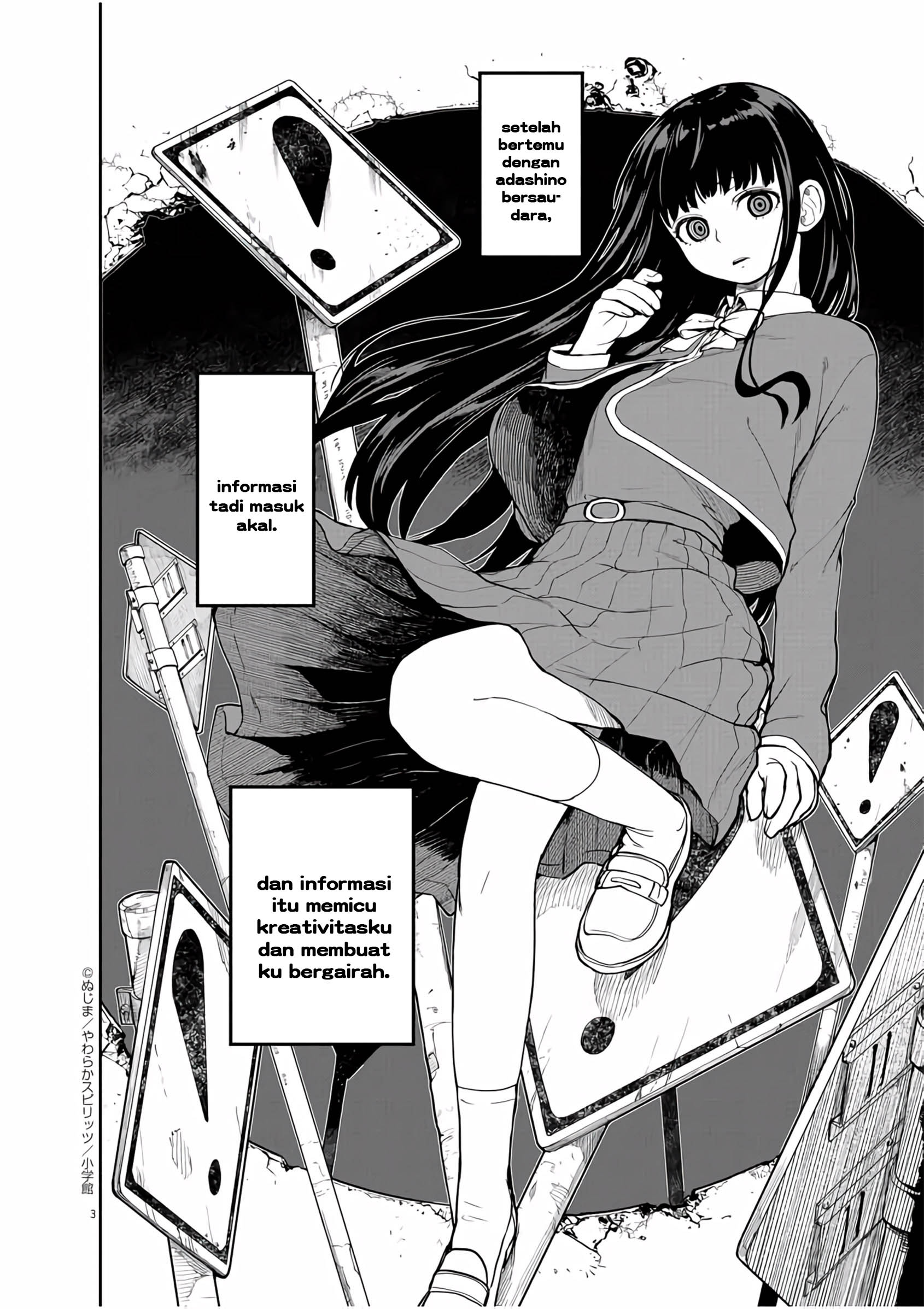 Kaii to Otome to Kamikakushi Chapter 8 - halaman 3