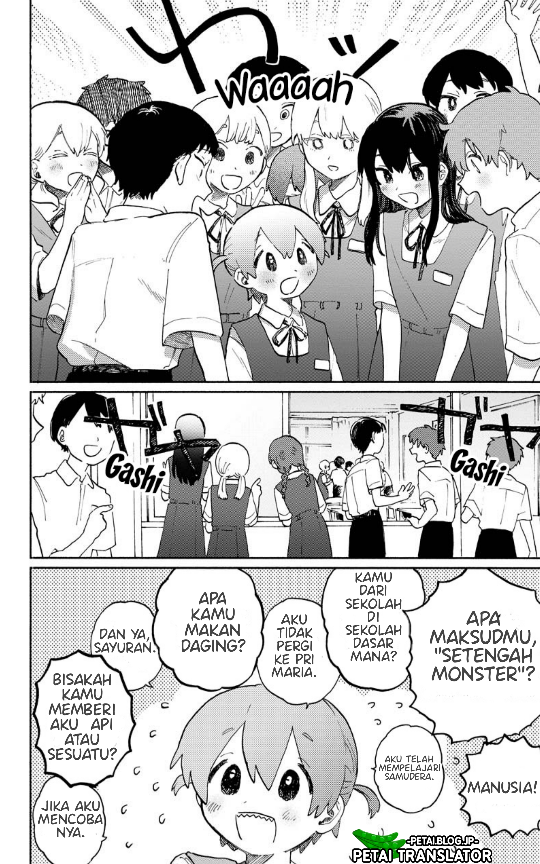 Kaijuu-kun Chapter 1.1 - halaman 15
