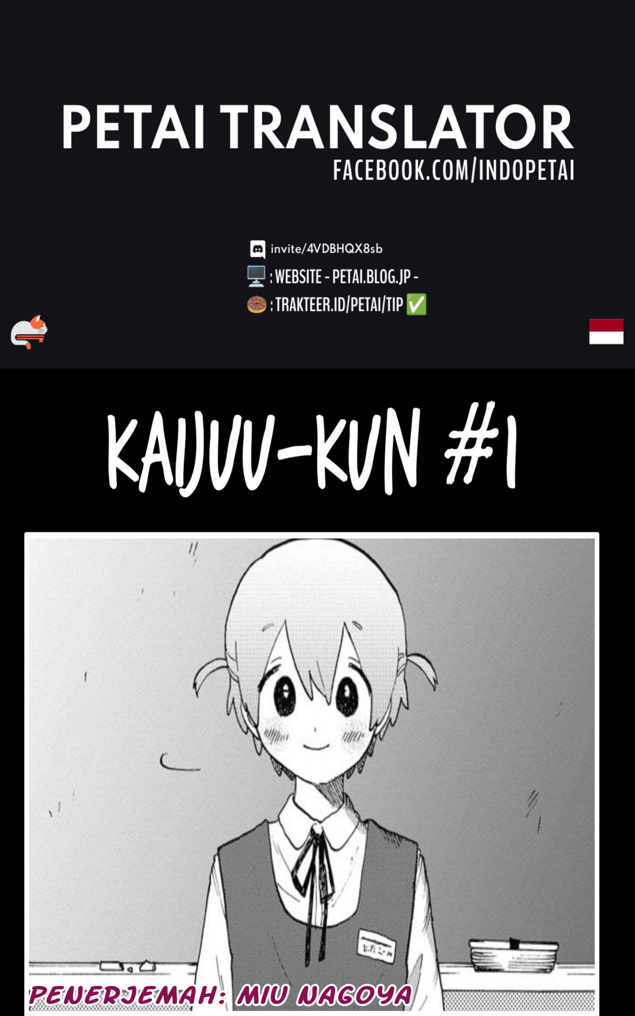 Kaijuu-kun Chapter 1.1 - halaman 19