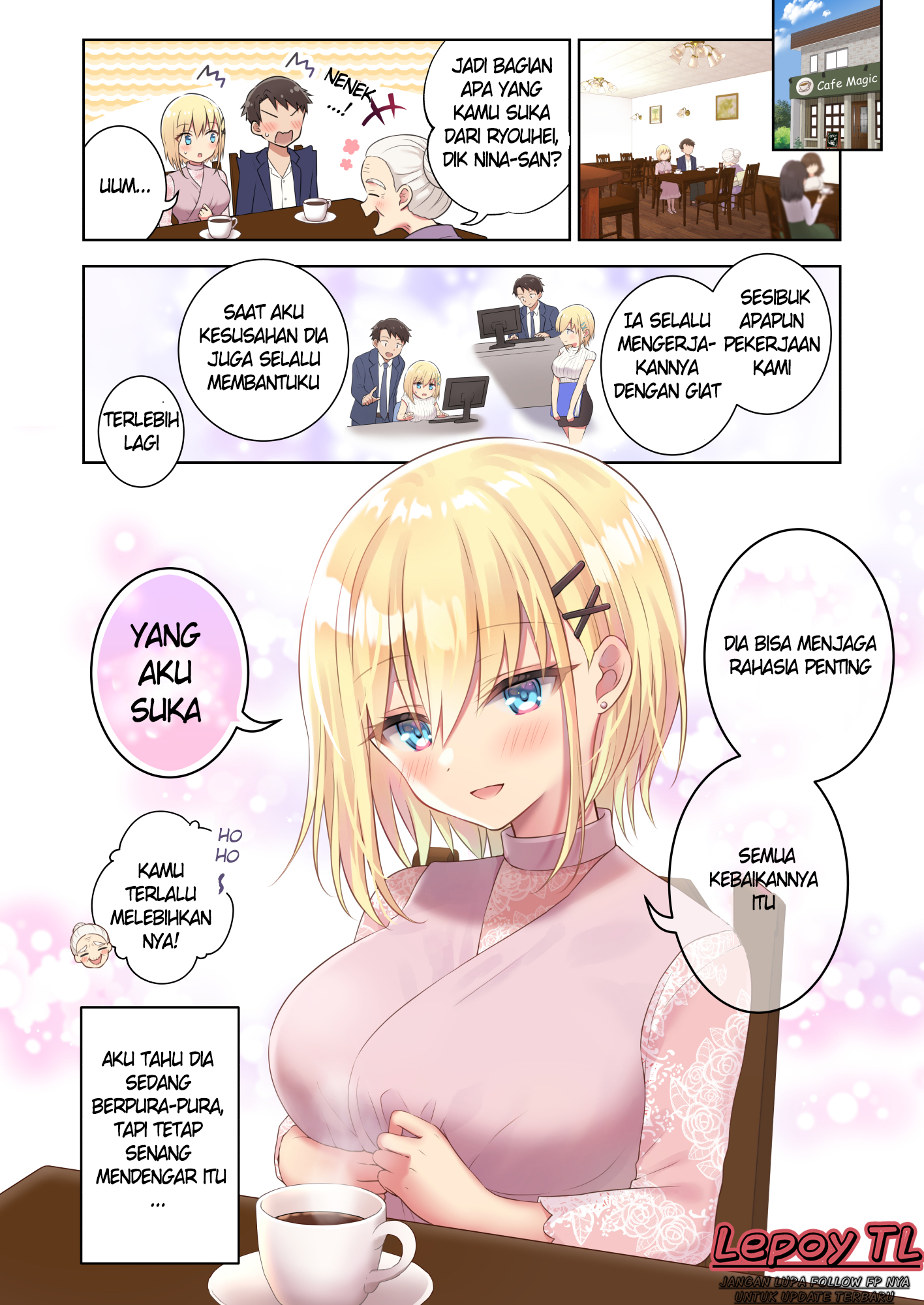 Kaisha no Kouhai ga Mahoutsukai datta Chapter 10 - halaman 1