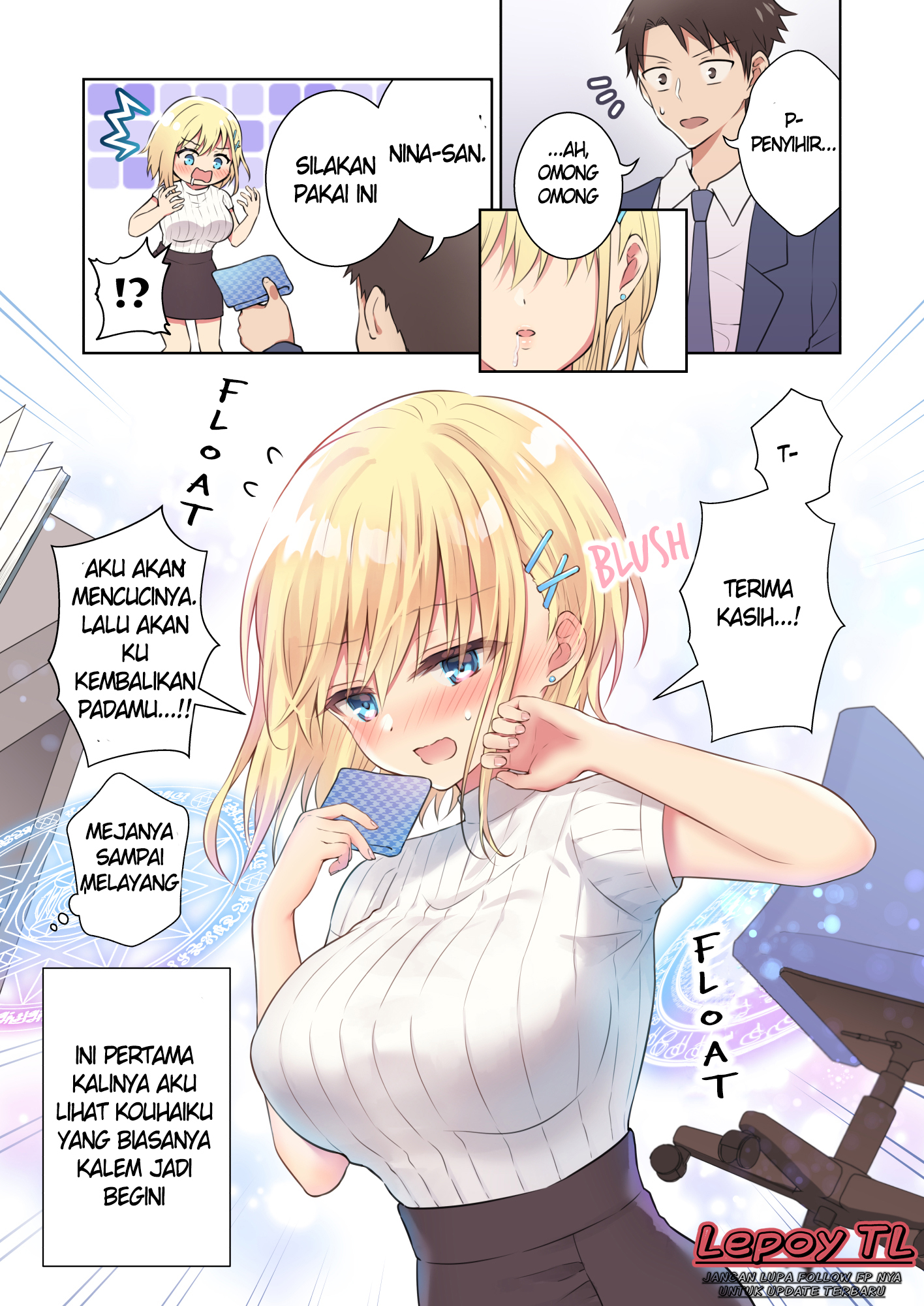 Kaisha no Kouhai ga Mahoutsukai datta Chapter 3 - halaman 1