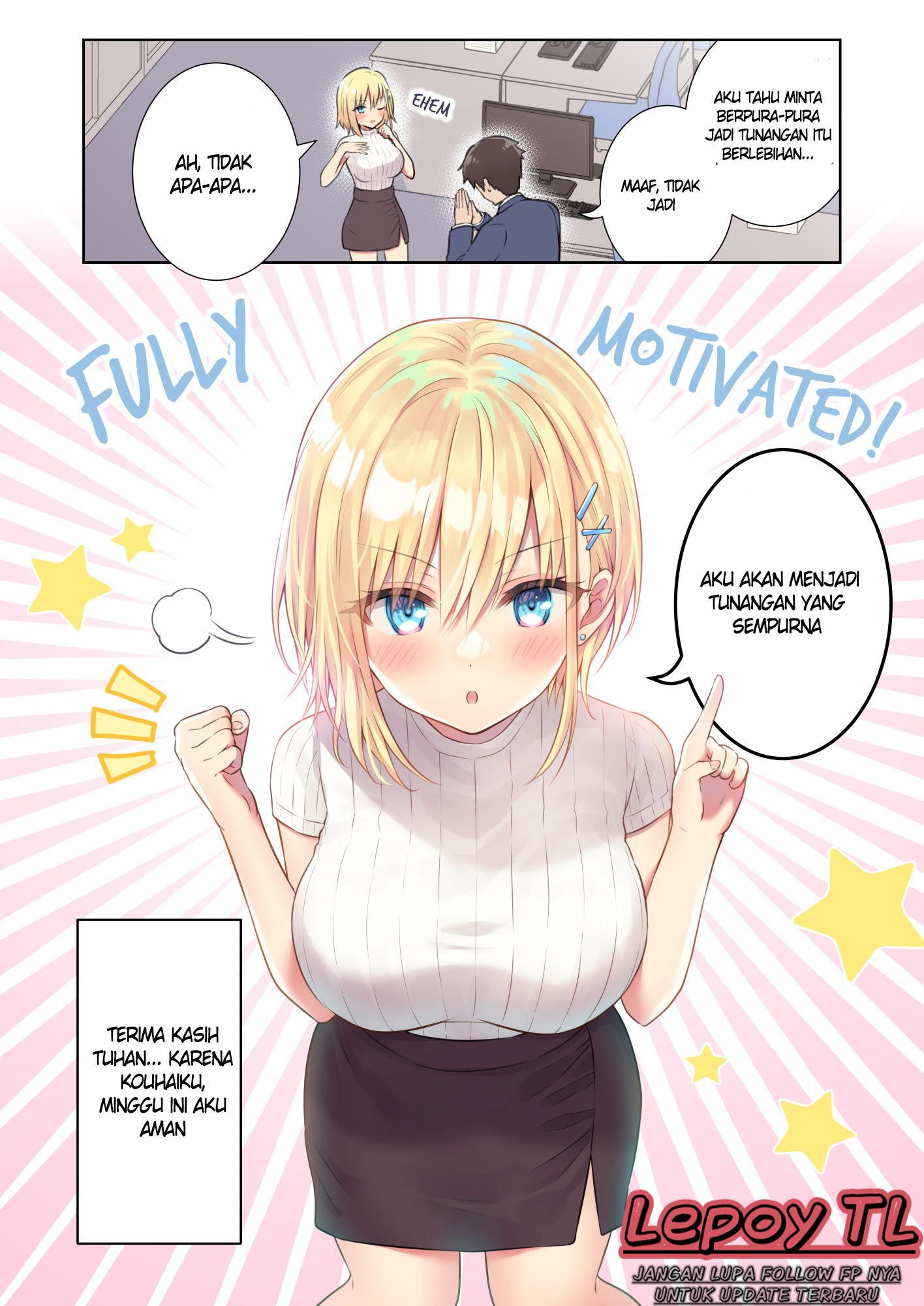 Kaisha no Kouhai ga Mahoutsukai datta Chapter 6 - halaman 1