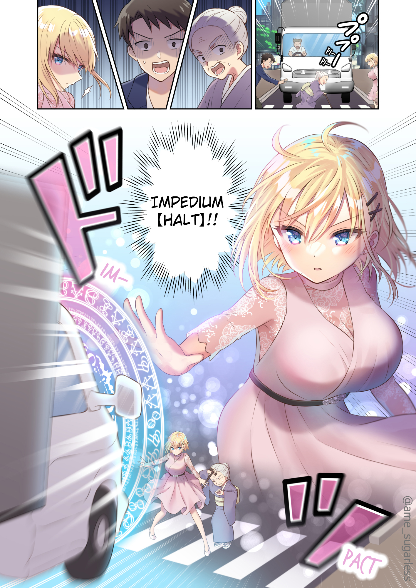 Kaisha no Kouhai ga Mahoutsukai datta Chapter 8 - halaman 1