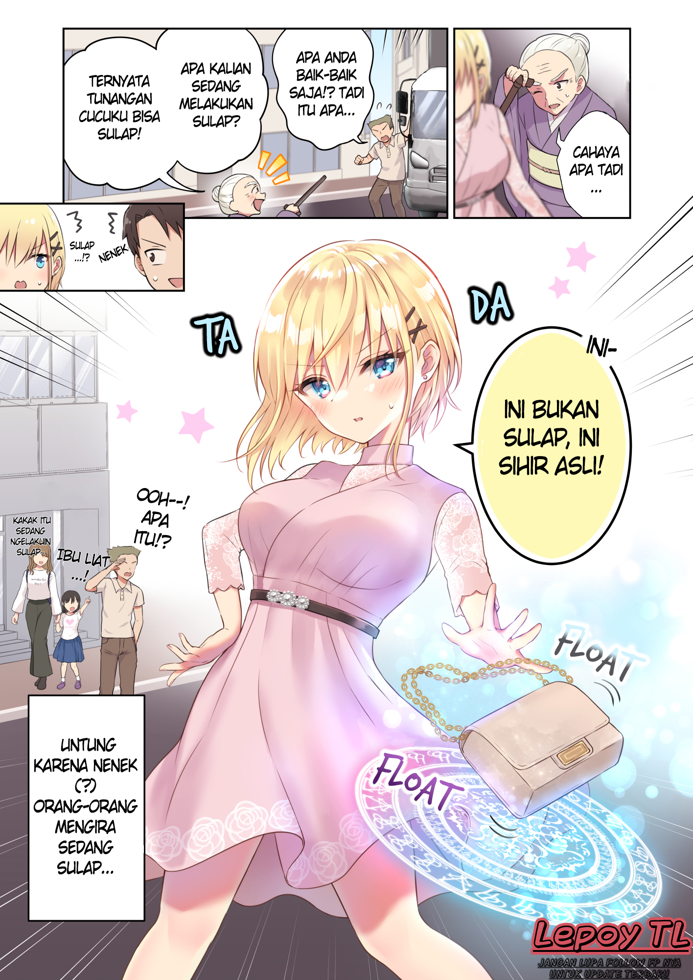 Kaisha no Kouhai ga Mahoutsukai datta Chapter 9 - halaman 1