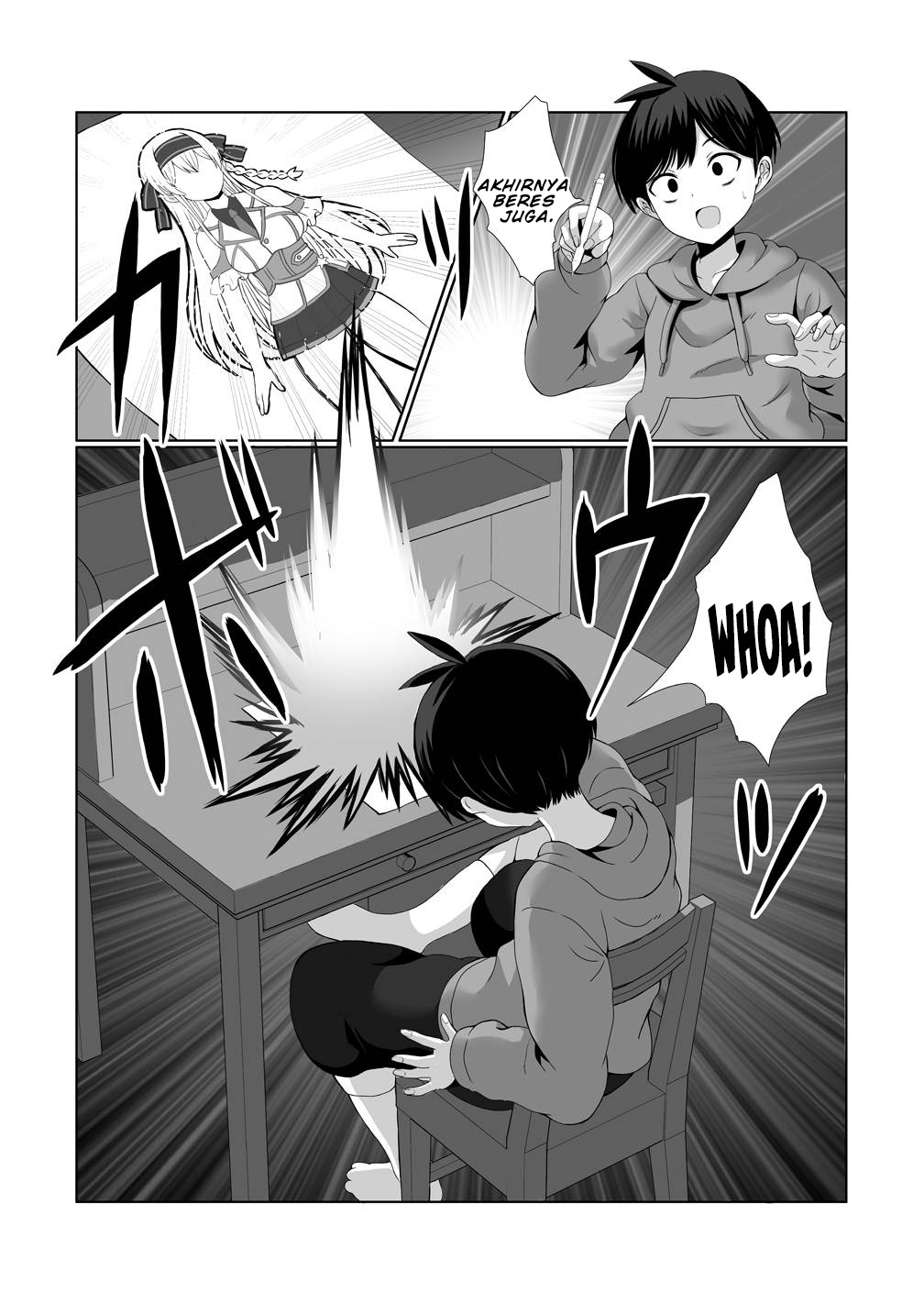 Kaita Mono wo Jittaika suru Nouryoku de Motenai Ore ga Harem Seikatsu Chapter 1 - halaman 22