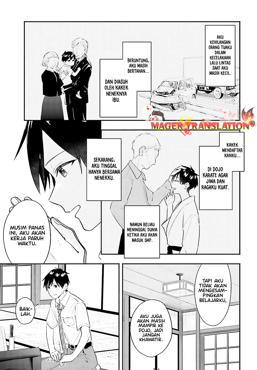 Kaji Daikou no Arbeit wo Hajimetara Gakuen Ichi no Bishoujo no Kazoku ni Kiniirarechaimashita. Chapter 1 - halaman 11