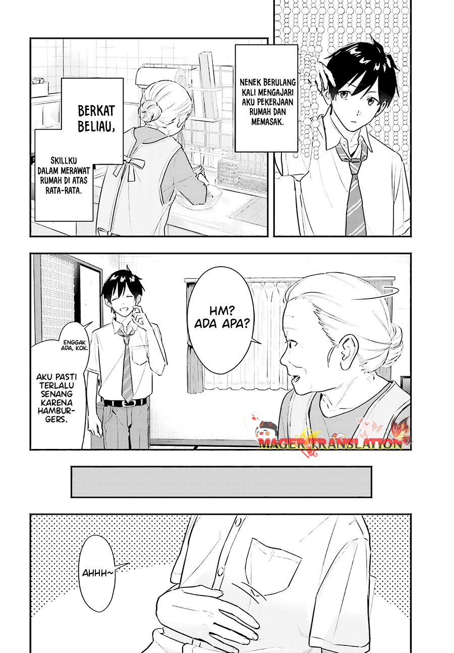 Kaji Daikou no Arbeit wo Hajimetara Gakuen Ichi no Bishoujo no Kazoku ni Kiniirarechaimashita. Chapter 1 - halaman 12