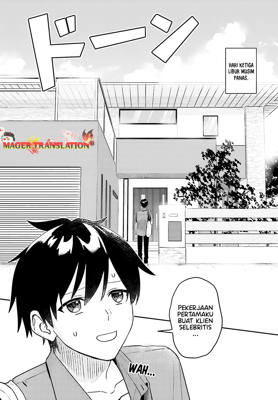 Kaji Daikou no Arbeit wo Hajimetara Gakuen Ichi no Bishoujo no Kazoku ni Kiniirarechaimashita. Chapter 1 - halaman 17