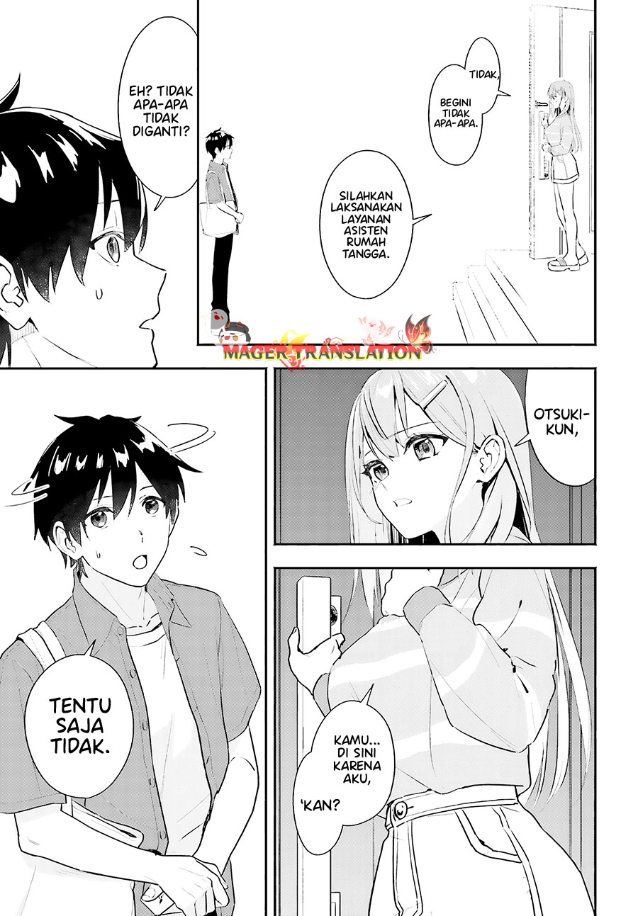 Kaji Daikou no Arbeit wo Hajimetara Gakuen Ichi no Bishoujo no Kazoku ni Kiniirarechaimashita. Chapter 1 - halaman 23