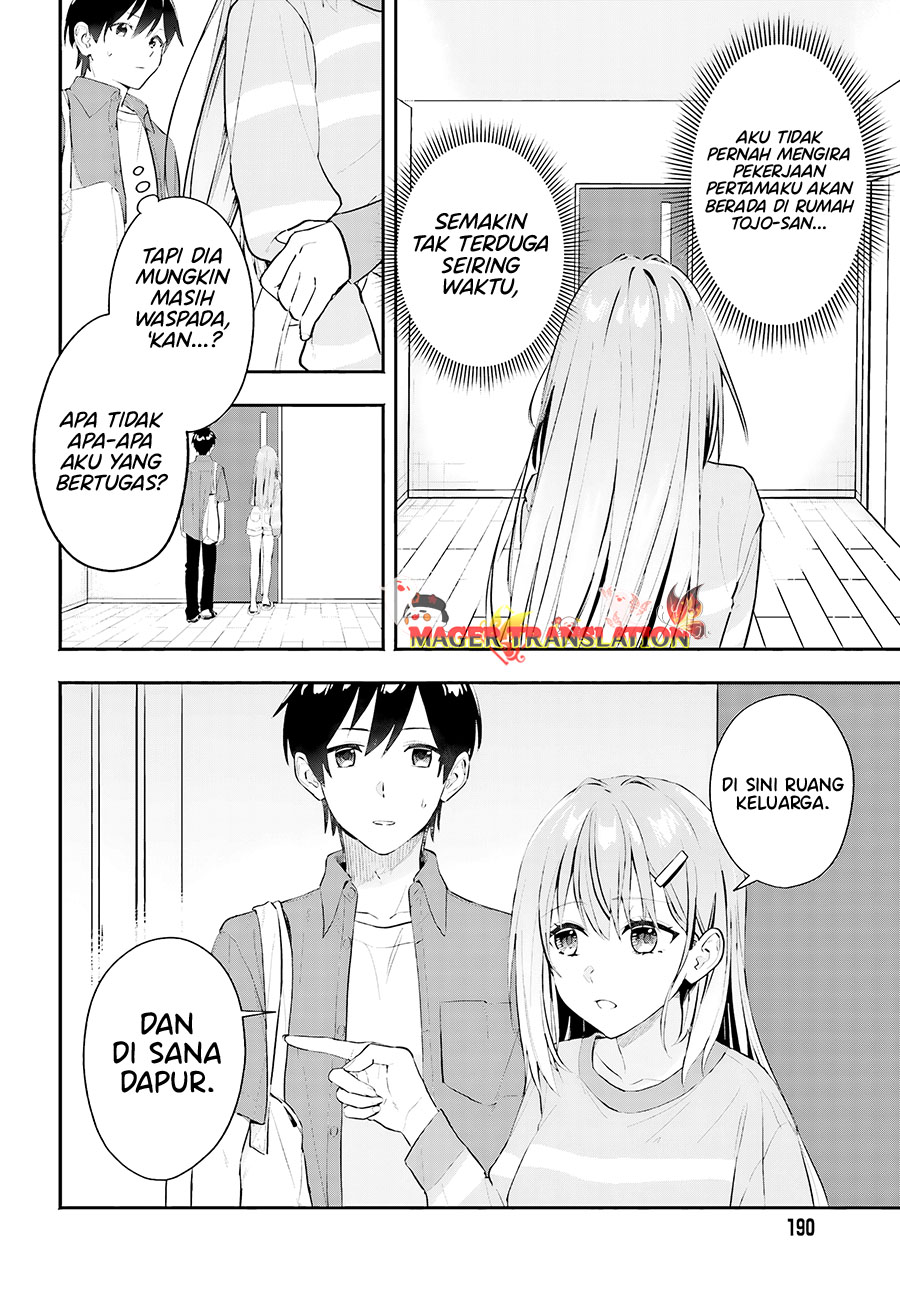 Kaji Daikou no Arbeit wo Hajimetara Gakuen Ichi no Bishoujo no Kazoku ni Kiniirarechaimashita. Chapter 1 - halaman 26