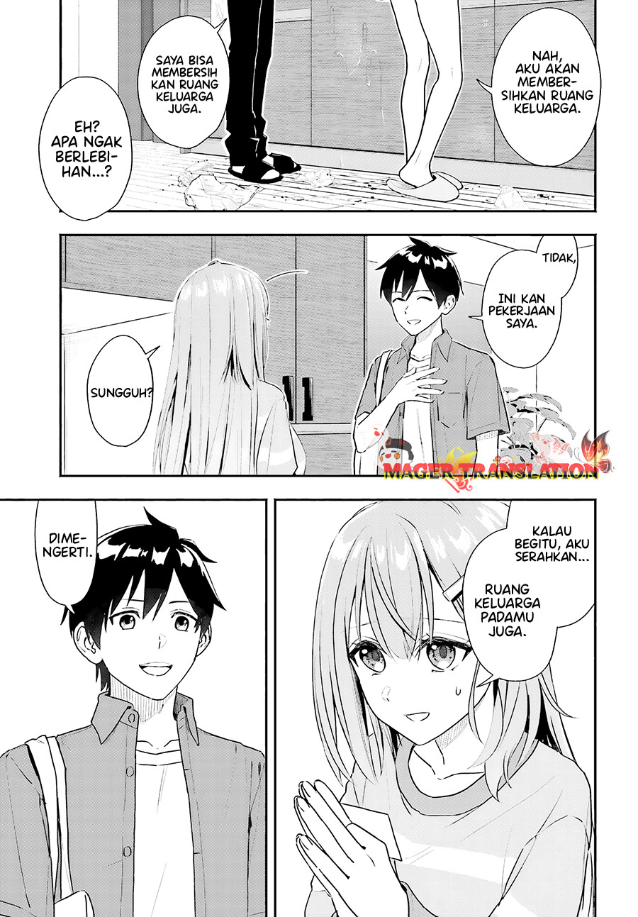 Kaji Daikou no Arbeit wo Hajimetara Gakuen Ichi no Bishoujo no Kazoku ni Kiniirarechaimashita. Chapter 1 - halaman 31
