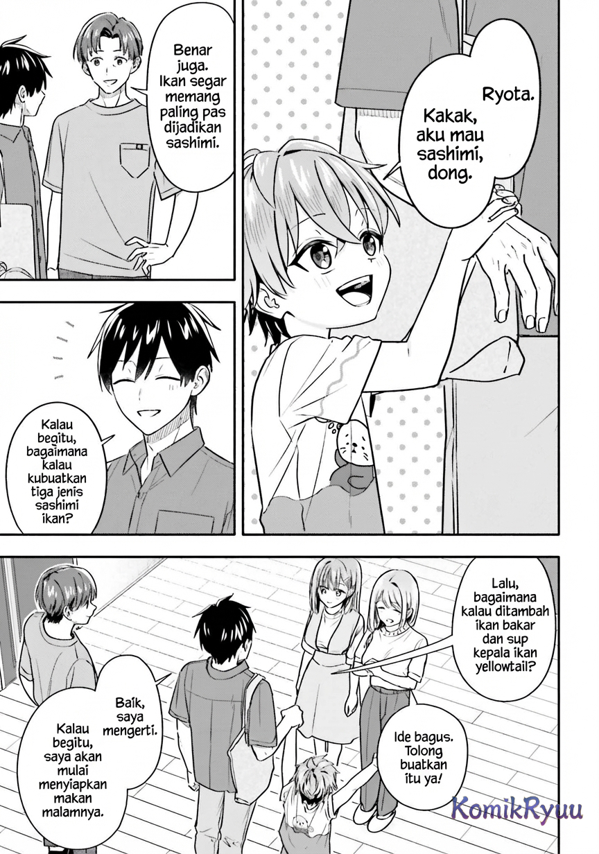Kaji Daikou no Arbeit wo Hajimetara Gakuen Ichi no Bishoujo no Kazoku ni Kiniirarechaimashita. Chapter 10 - halaman 8