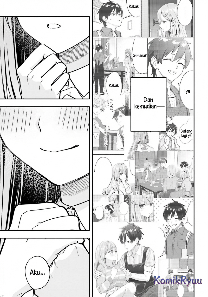Kaji Daikou no Arbeit wo Hajimetara Gakuen Ichi no Bishoujo no Kazoku ni Kiniirarechaimashita. Chapter 11 - halaman 22