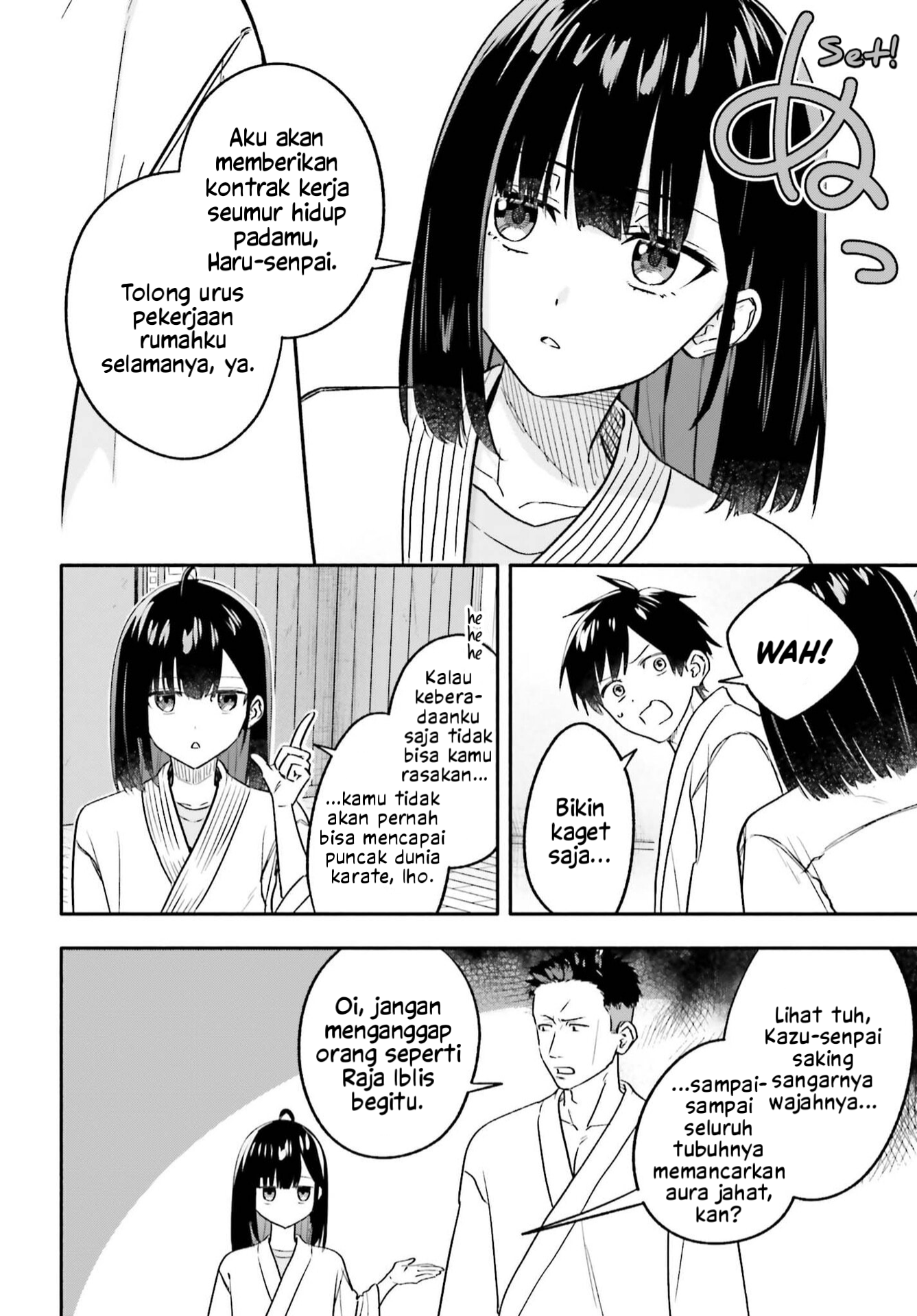 Kaji Daikou no Arbeit wo Hajimetara Gakuen Ichi no Bishoujo no Kazoku ni Kiniirarechaimashita. Chapter 12.1 - halaman 13
