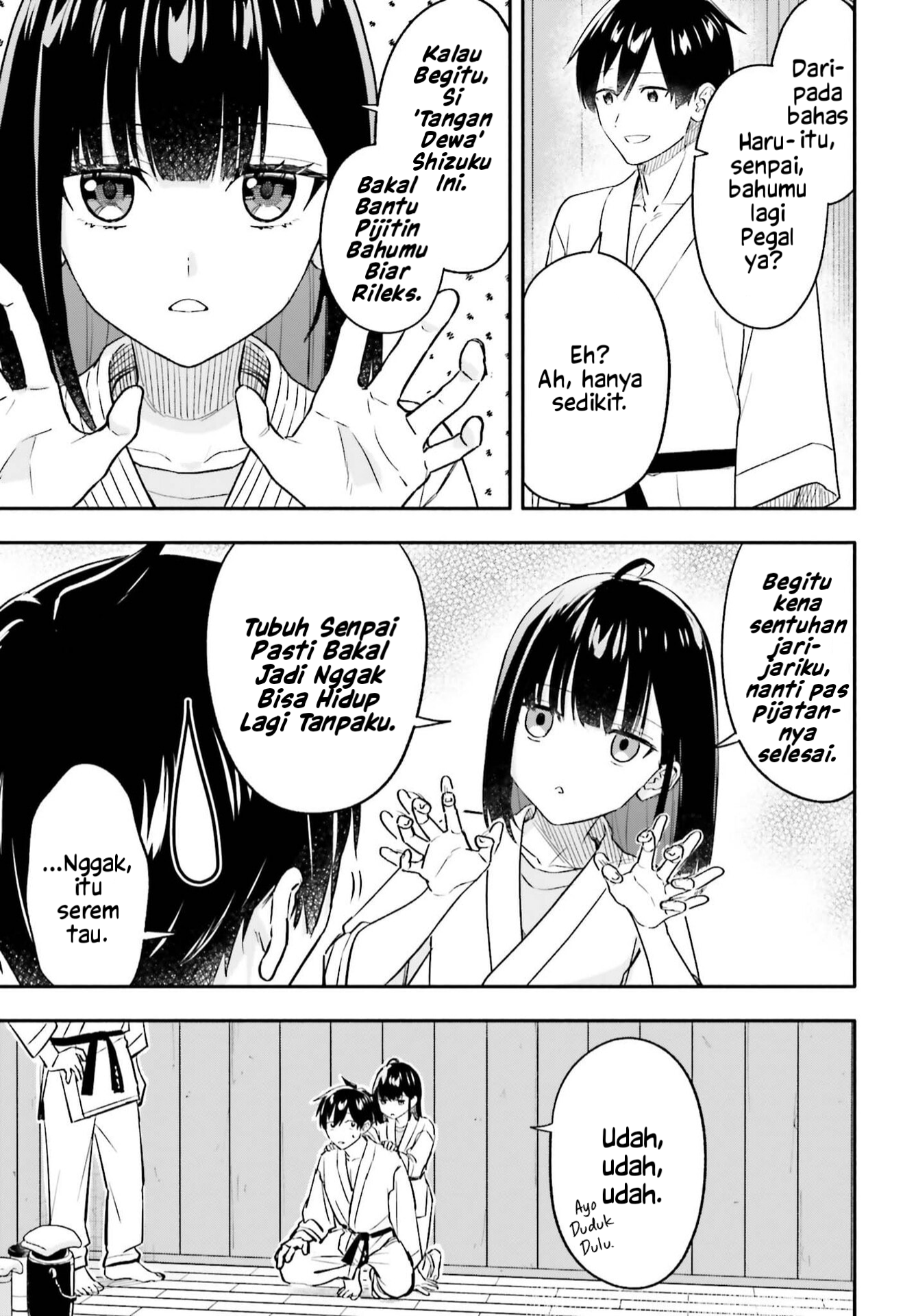 Kaji Daikou no Arbeit wo Hajimetara Gakuen Ichi no Bishoujo no Kazoku ni Kiniirarechaimashita. Chapter 12.1 - halaman 14
