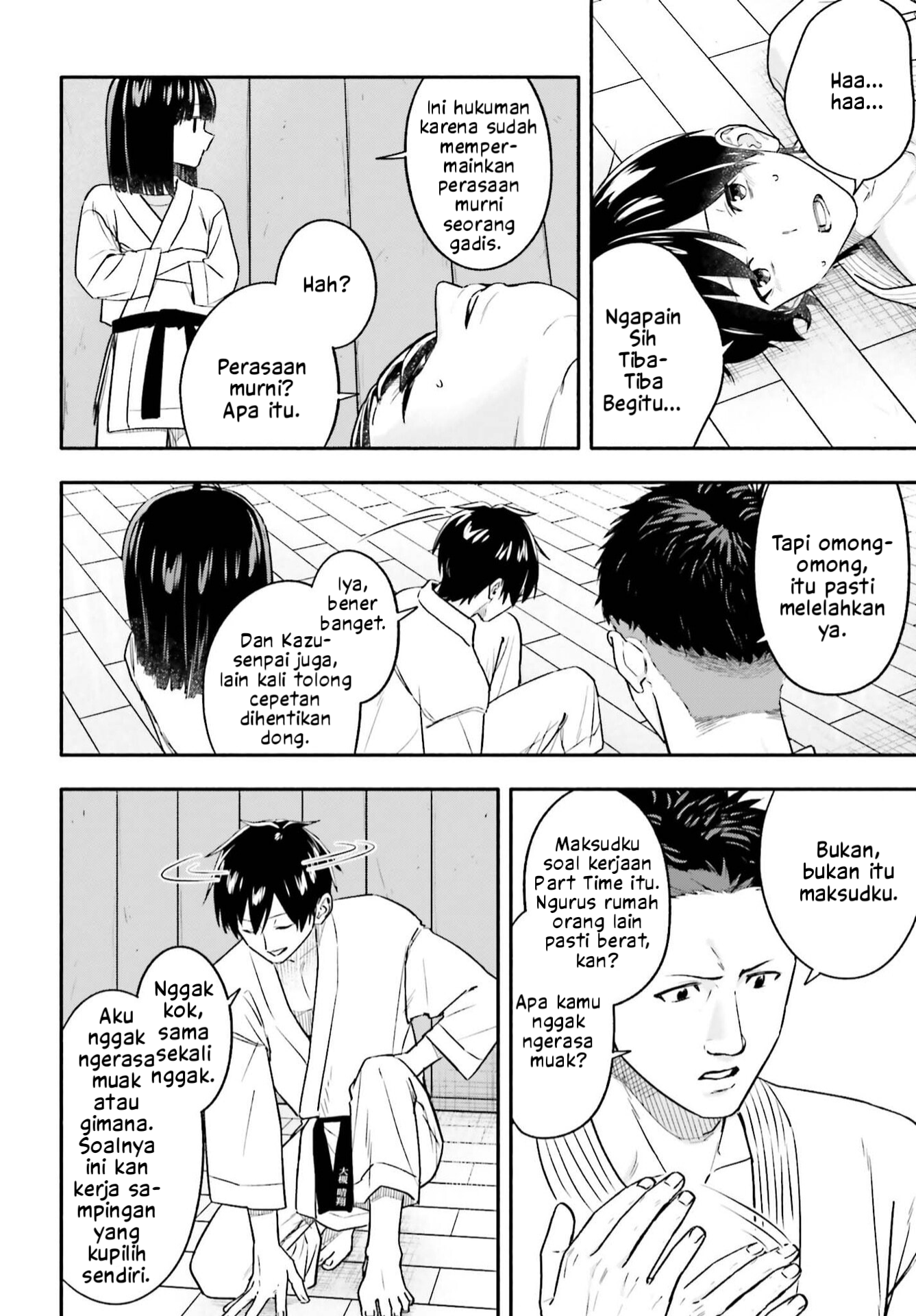 Kaji Daikou no Arbeit wo Hajimetara Gakuen Ichi no Bishoujo no Kazoku ni Kiniirarechaimashita. Chapter 12.1 - halaman 17