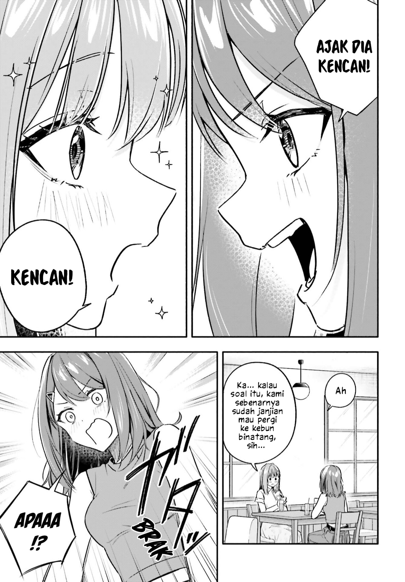 Kaji Daikou no Arbeit wo Hajimetara Gakuen Ichi no Bishoujo no Kazoku ni Kiniirarechaimashita. Chapter 12.1 - halaman 4