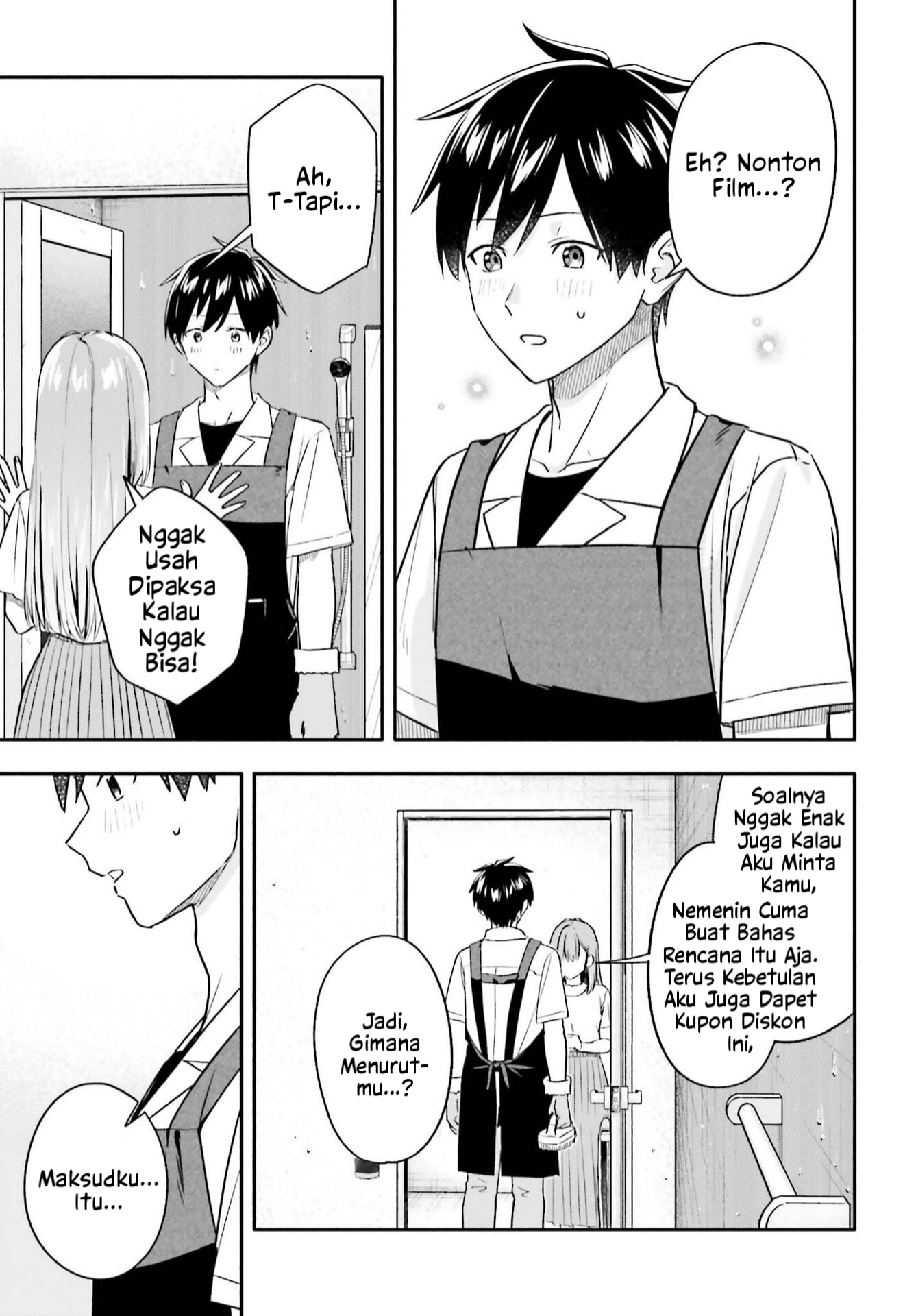 Kaji Daikou no Arbeit wo Hajimetara Gakuen Ichi no Bishoujo no Kazoku ni Kiniirarechaimashita. Chapter 12.2 - halaman 12