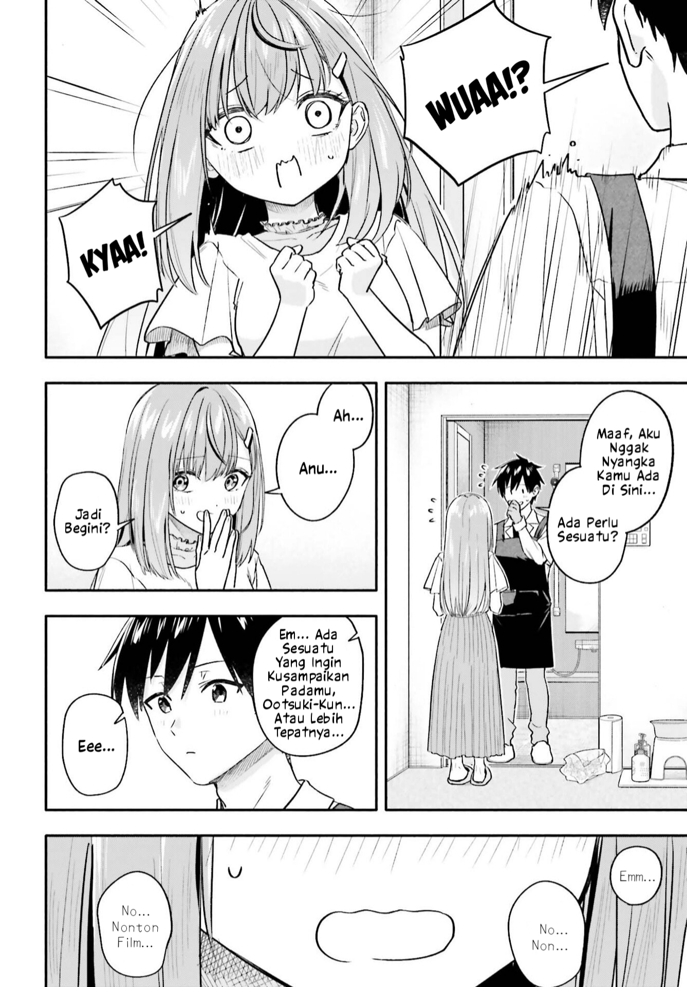 Kaji Daikou no Arbeit wo Hajimetara Gakuen Ichi no Bishoujo no Kazoku ni Kiniirarechaimashita. Chapter 12.2 - halaman 3