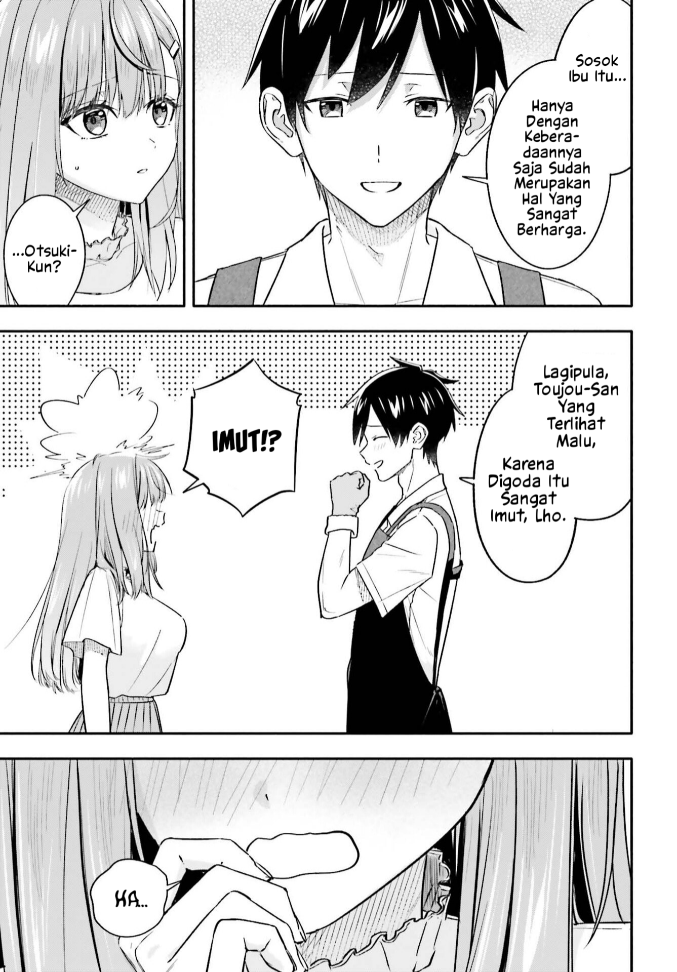 Kaji Daikou no Arbeit wo Hajimetara Gakuen Ichi no Bishoujo no Kazoku ni Kiniirarechaimashita. Chapter 12.2 - halaman 8