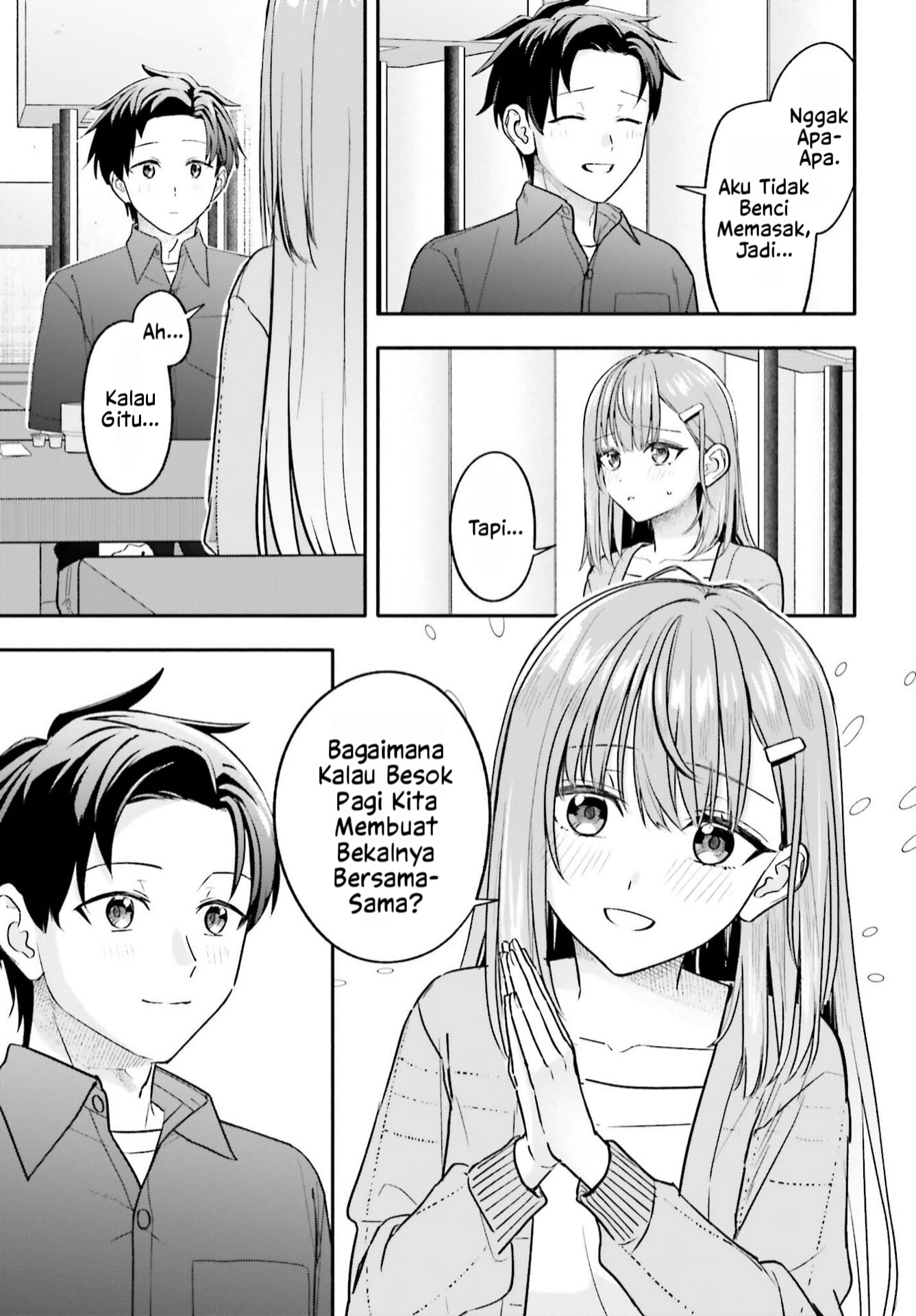 Kaji Daikou no Arbeit wo Hajimetara Gakuen Ichi no Bishoujo no Kazoku ni Kiniirarechaimashita. Chapter 14 - halaman 22
