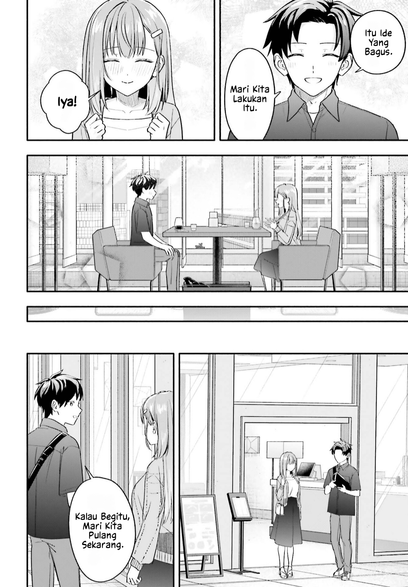 Kaji Daikou no Arbeit wo Hajimetara Gakuen Ichi no Bishoujo no Kazoku ni Kiniirarechaimashita. Chapter 14 - halaman 23