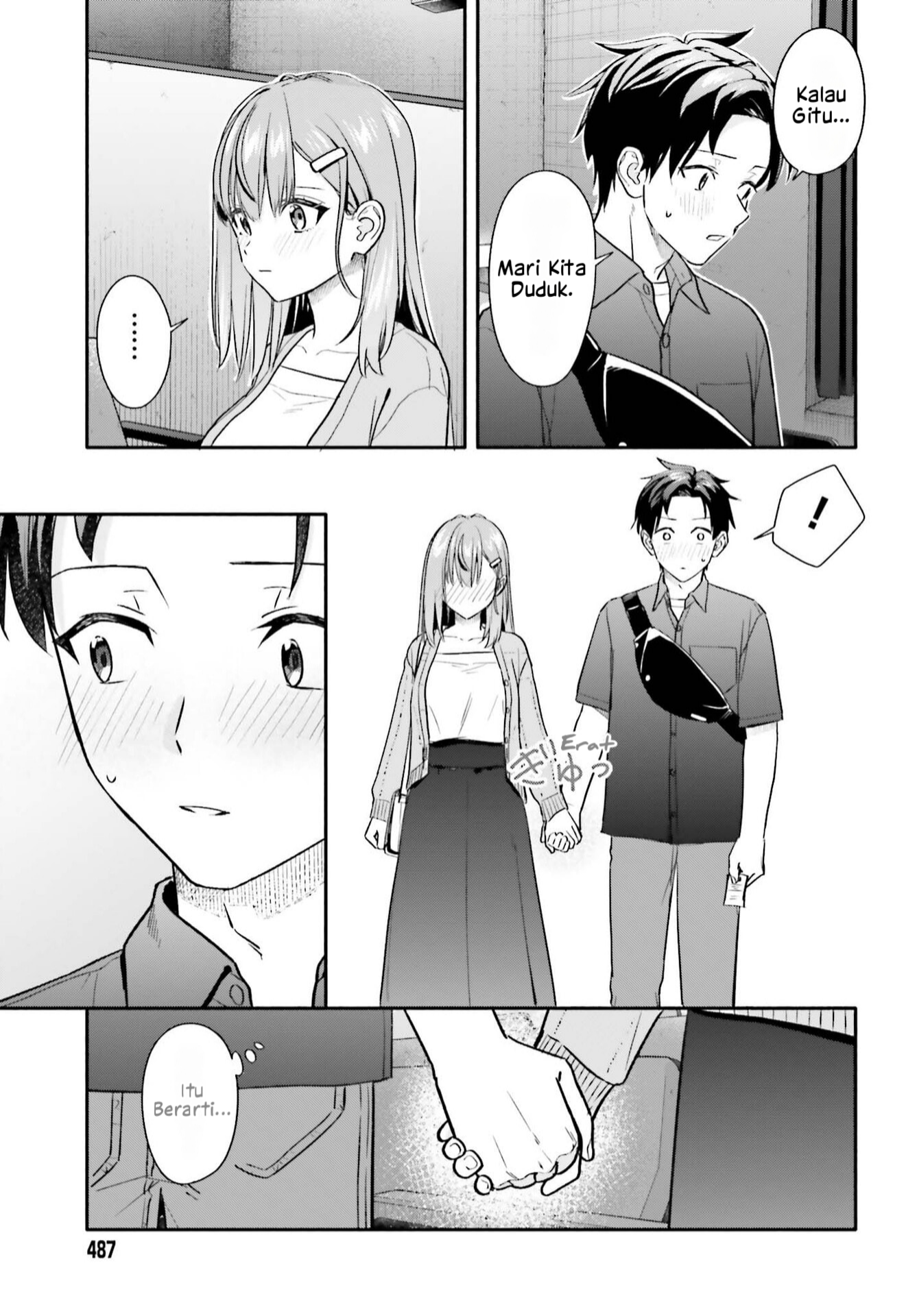 Kaji Daikou no Arbeit wo Hajimetara Gakuen Ichi no Bishoujo no Kazoku ni Kiniirarechaimashita. Chapter 14 - halaman 4