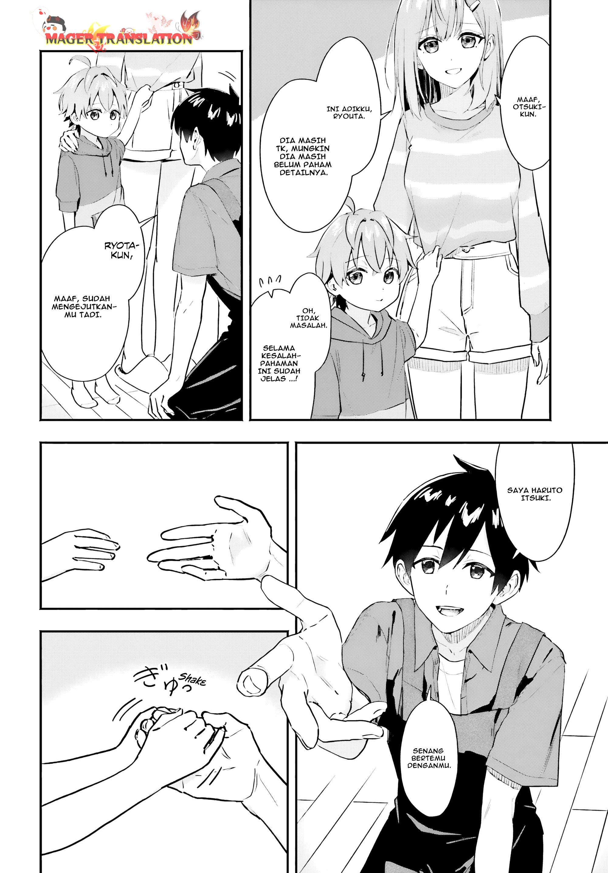 Kaji Daikou no Arbeit wo Hajimetara Gakuen Ichi no Bishoujo no Kazoku ni Kiniirarechaimashita. Chapter 2 - halaman 11