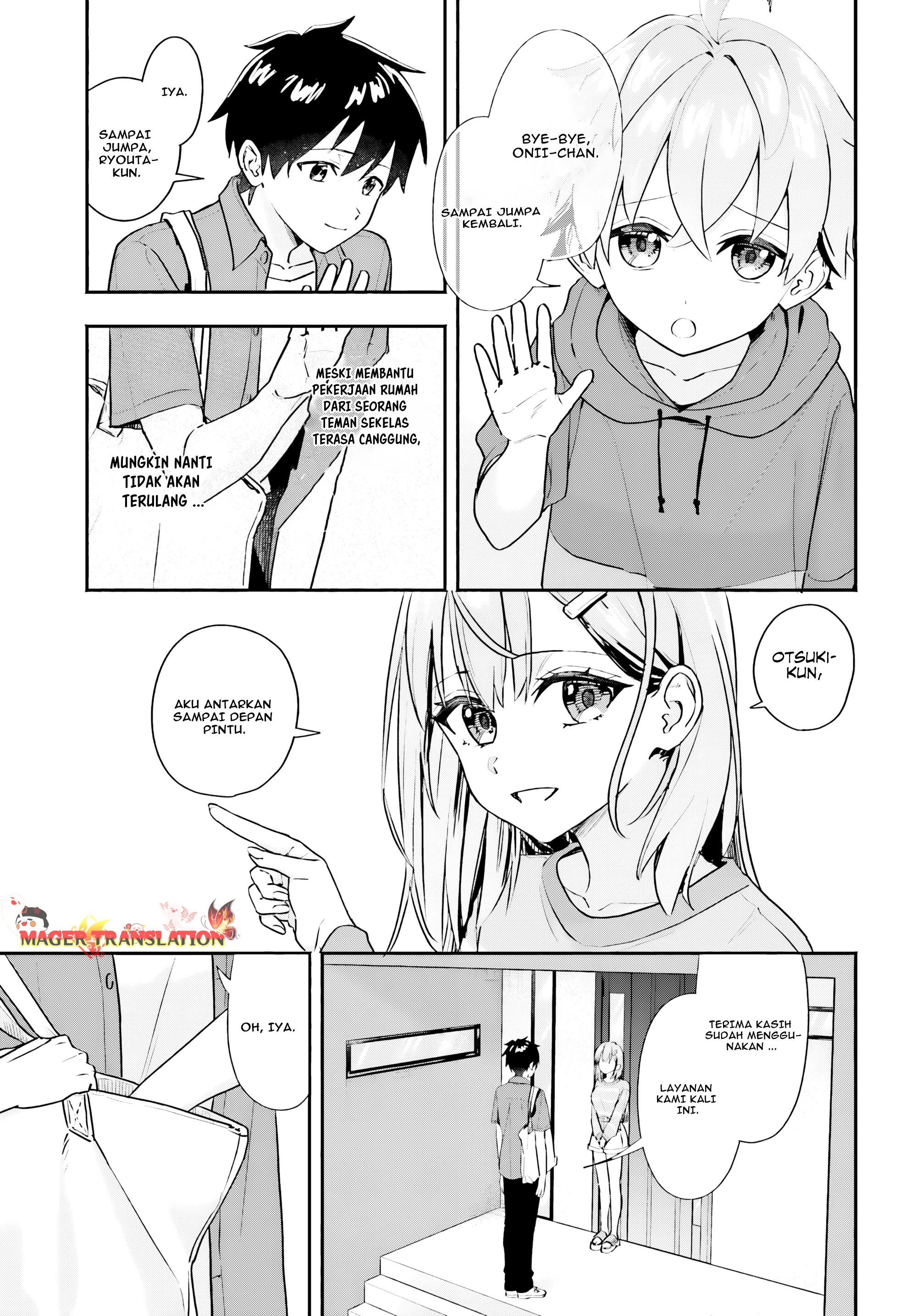 Kaji Daikou no Arbeit wo Hajimetara Gakuen Ichi no Bishoujo no Kazoku ni Kiniirarechaimashita. Chapter 2 - halaman 20