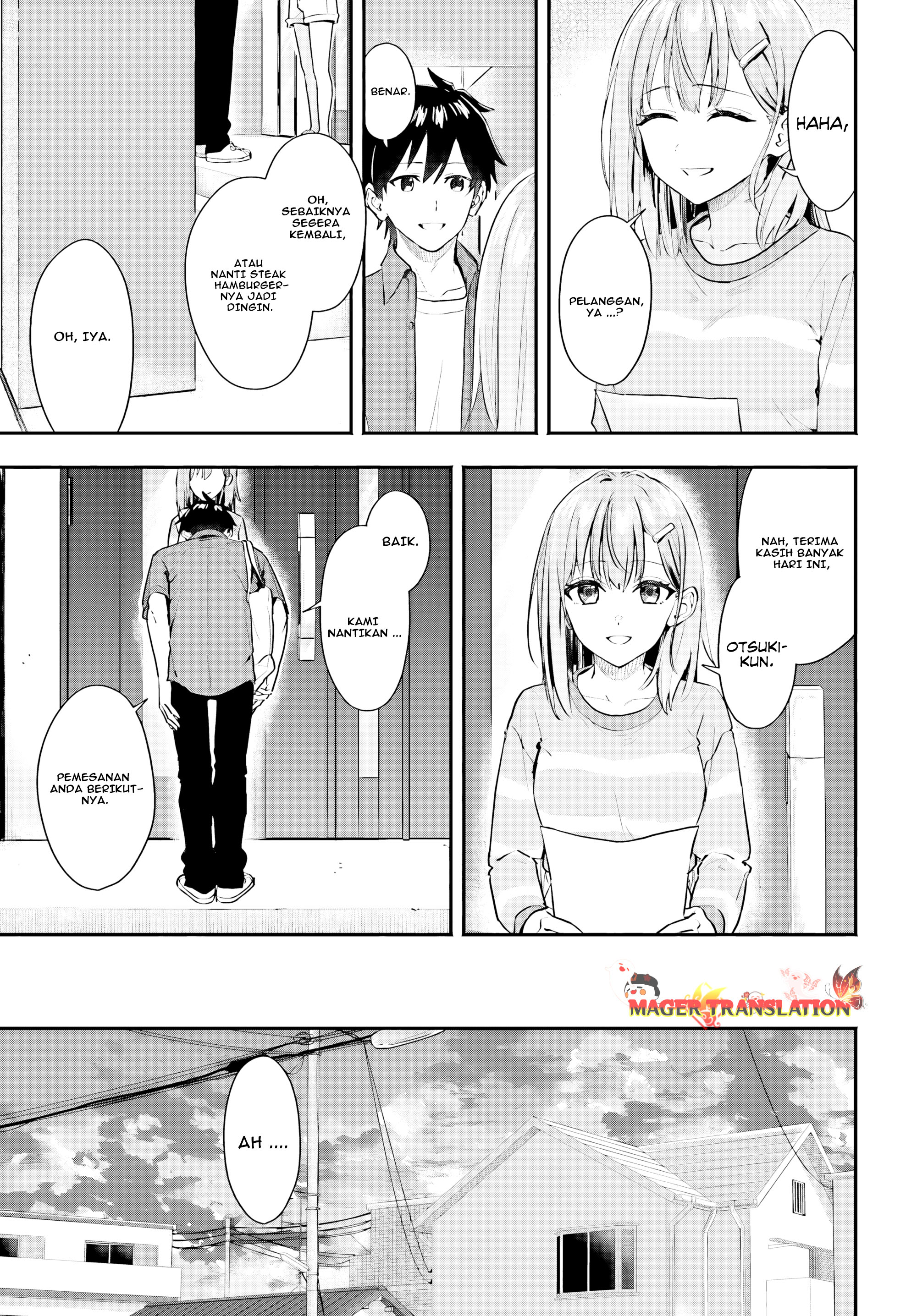 Kaji Daikou no Arbeit wo Hajimetara Gakuen Ichi no Bishoujo no Kazoku ni Kiniirarechaimashita. Chapter 2 - halaman 22
