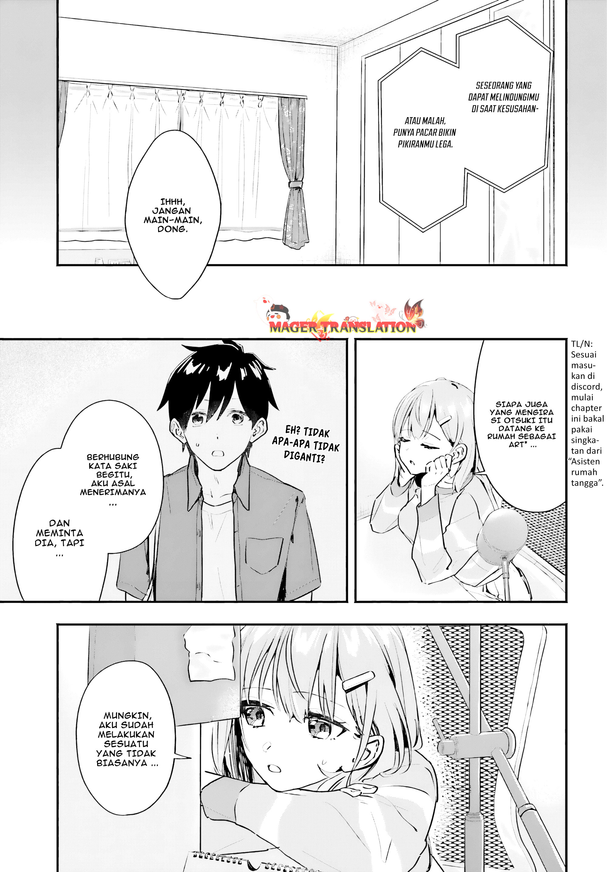 Kaji Daikou no Arbeit wo Hajimetara Gakuen Ichi no Bishoujo no Kazoku ni Kiniirarechaimashita. Chapter 2 - halaman 4