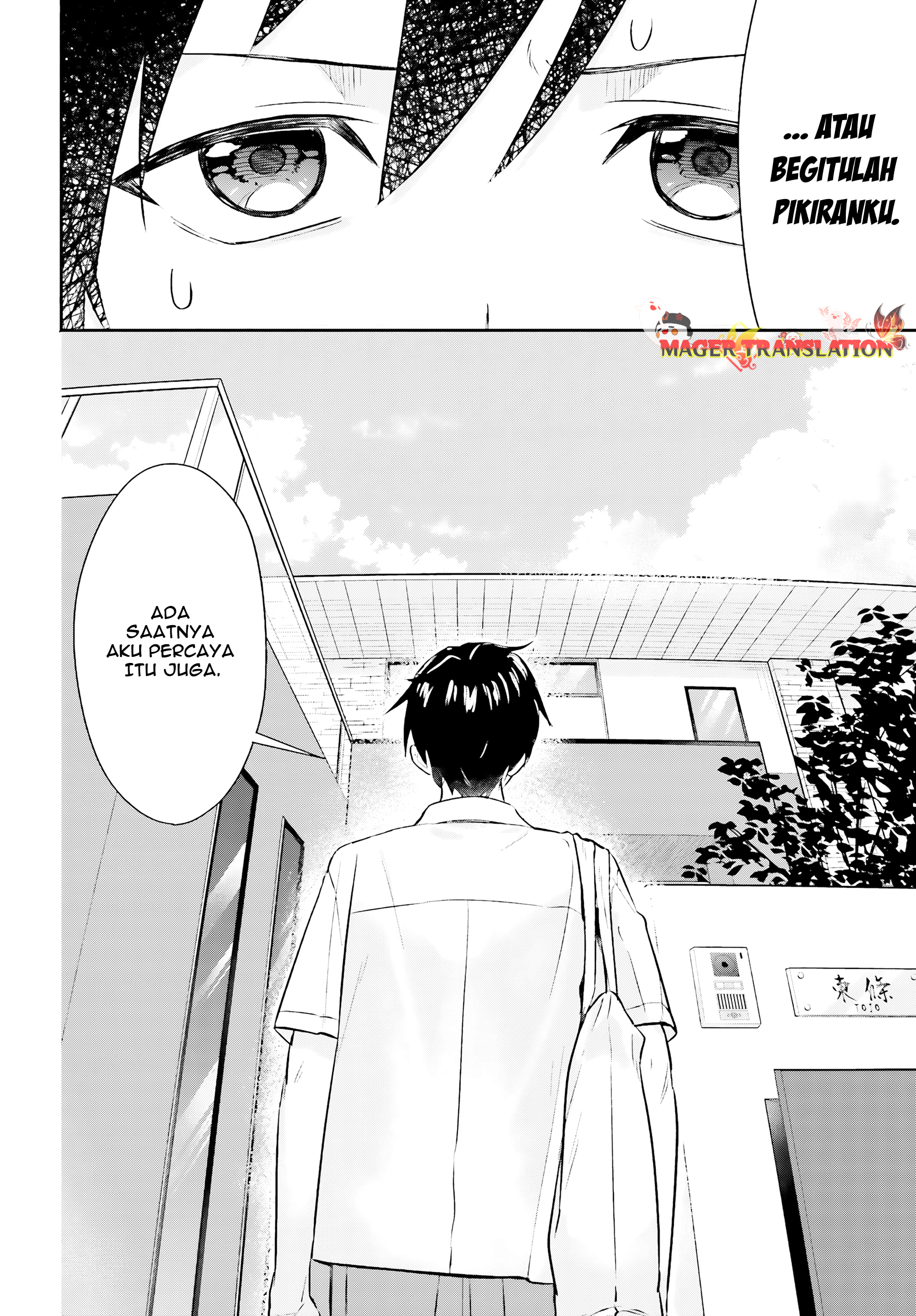 Kaji Daikou no Arbeit wo Hajimetara Gakuen Ichi no Bishoujo no Kazoku ni Kiniirarechaimashita. Chapter 3 - halaman 17