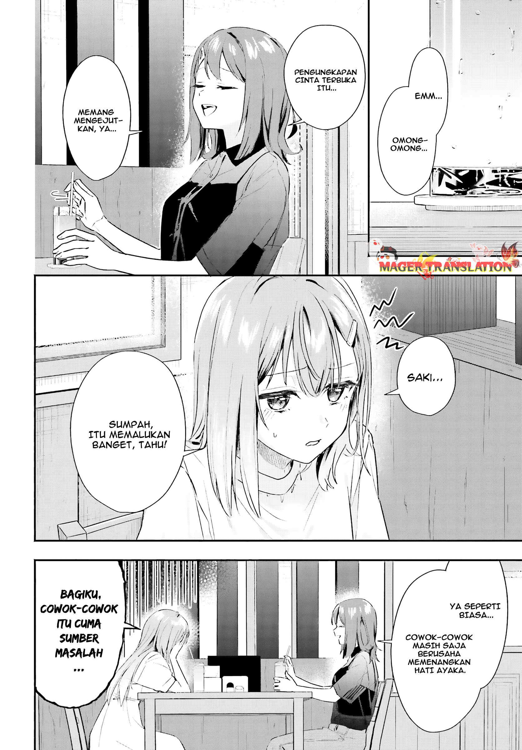 Kaji Daikou no Arbeit wo Hajimetara Gakuen Ichi no Bishoujo no Kazoku ni Kiniirarechaimashita. Chapter 3 - halaman 3