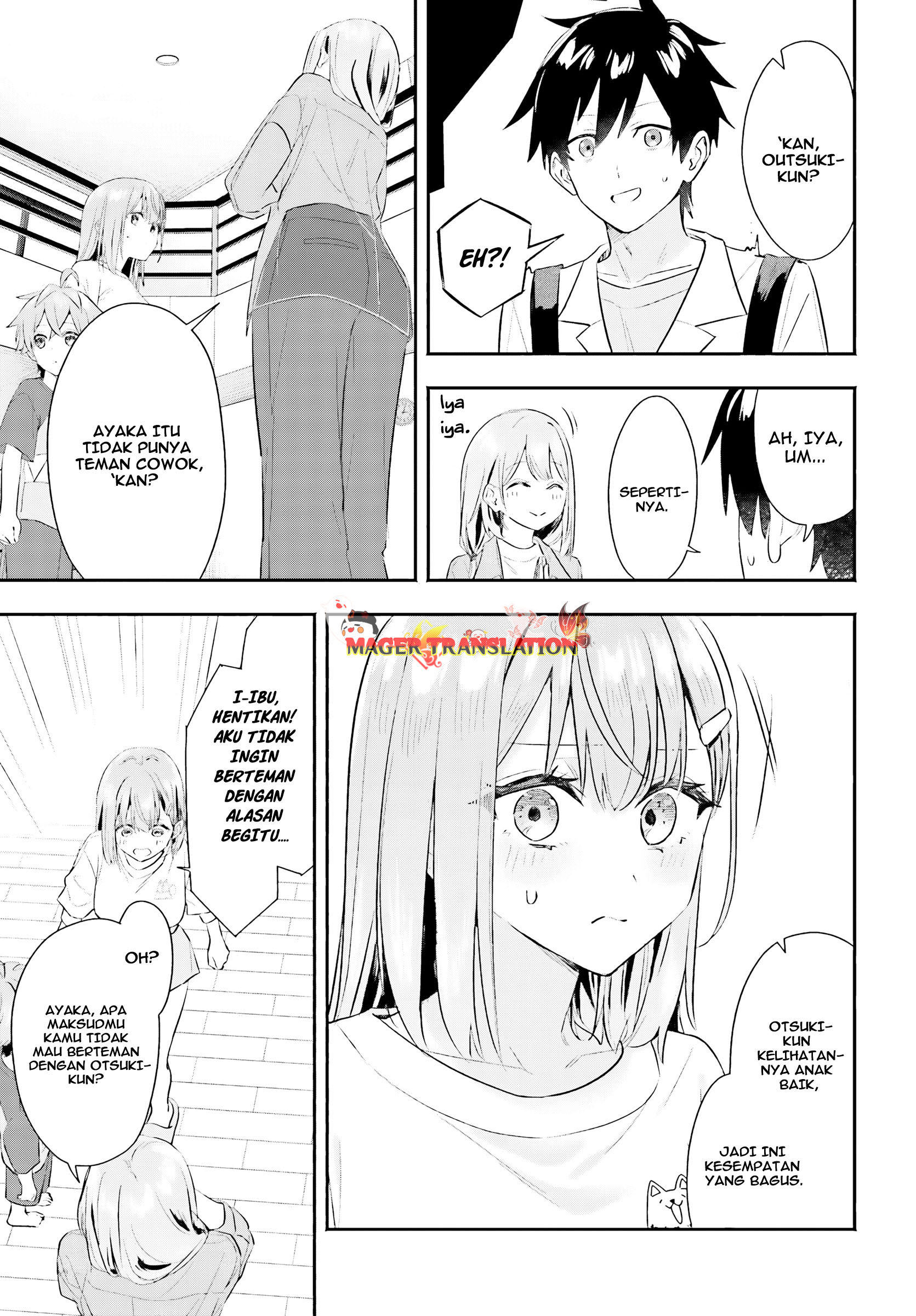 Kaji Daikou no Arbeit wo Hajimetara Gakuen Ichi no Bishoujo no Kazoku ni Kiniirarechaimashita. Chapter 4 - halaman 10