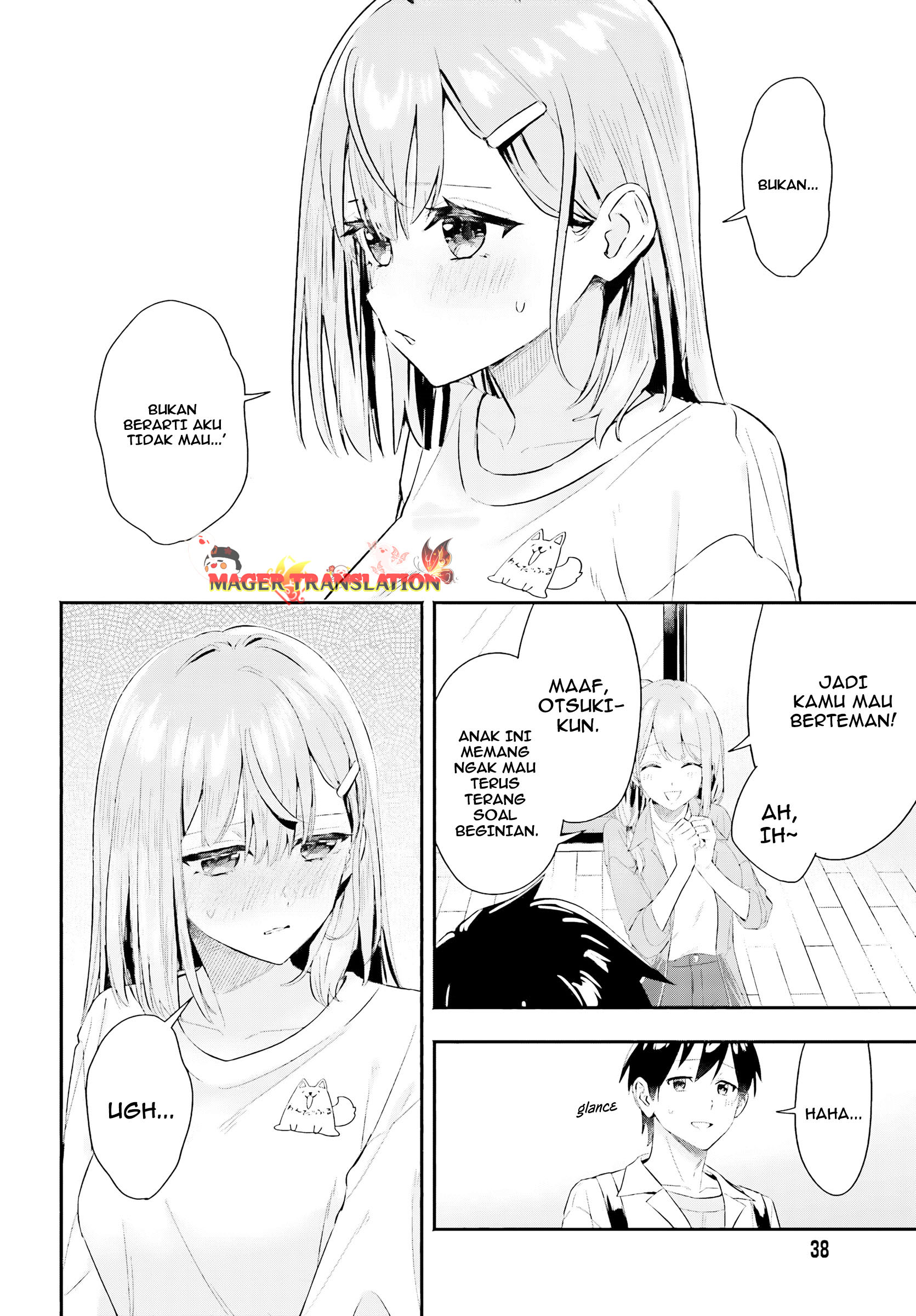 Kaji Daikou no Arbeit wo Hajimetara Gakuen Ichi no Bishoujo no Kazoku ni Kiniirarechaimashita. Chapter 4 - halaman 11