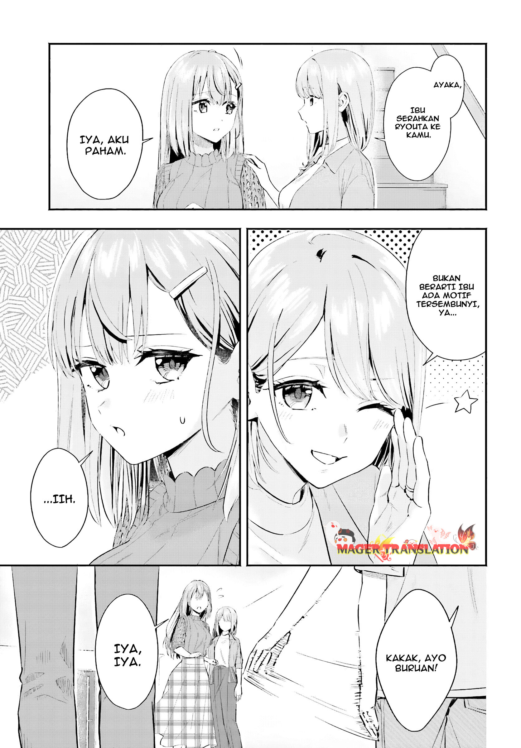 Kaji Daikou no Arbeit wo Hajimetara Gakuen Ichi no Bishoujo no Kazoku ni Kiniirarechaimashita. Chapter 4 - halaman 24