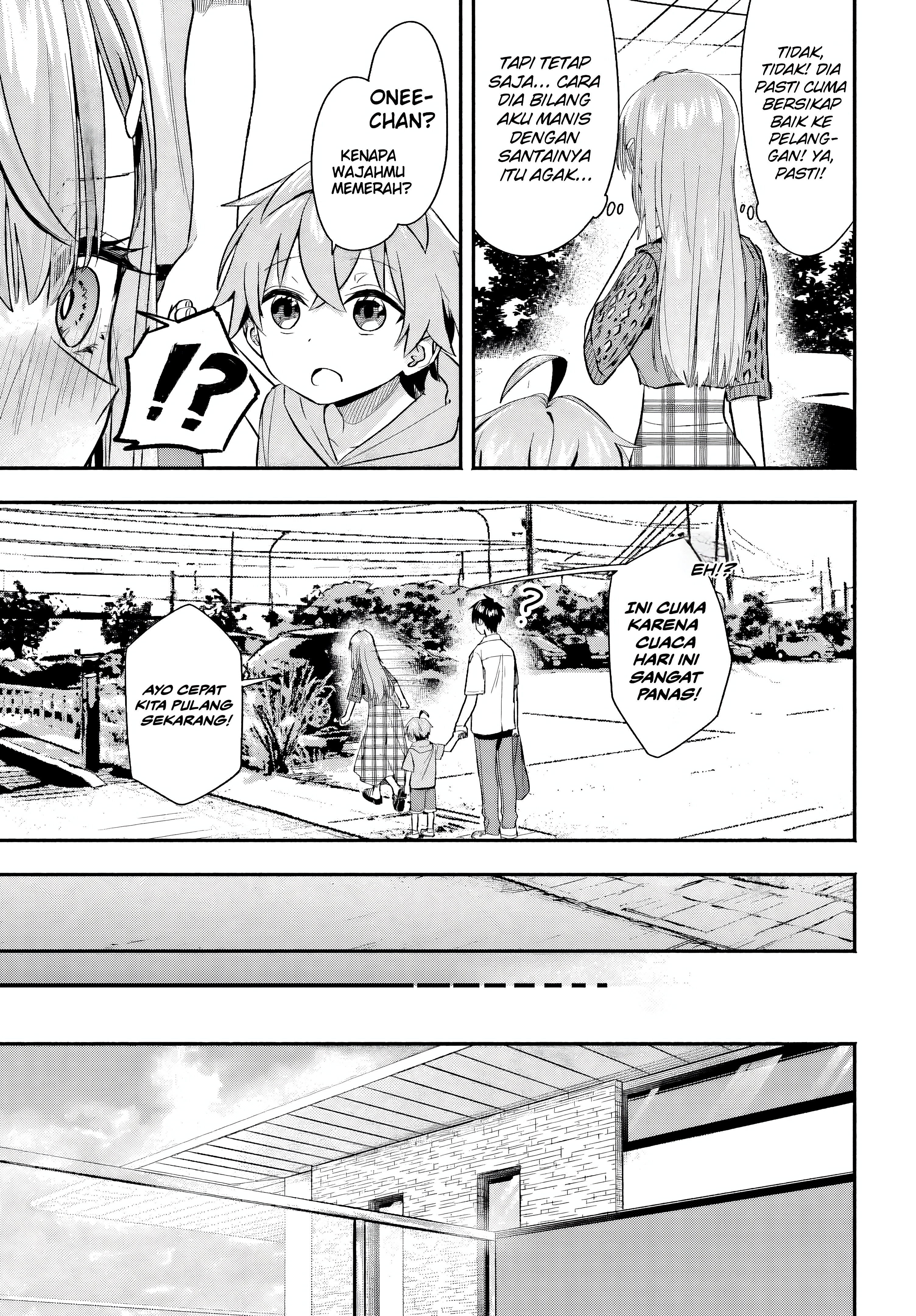 Kaji Daikou no Arbeit wo Hajimetara Gakuen Ichi no Bishoujo no Kazoku ni Kiniirarechaimashita. Chapter 5 - halaman 15