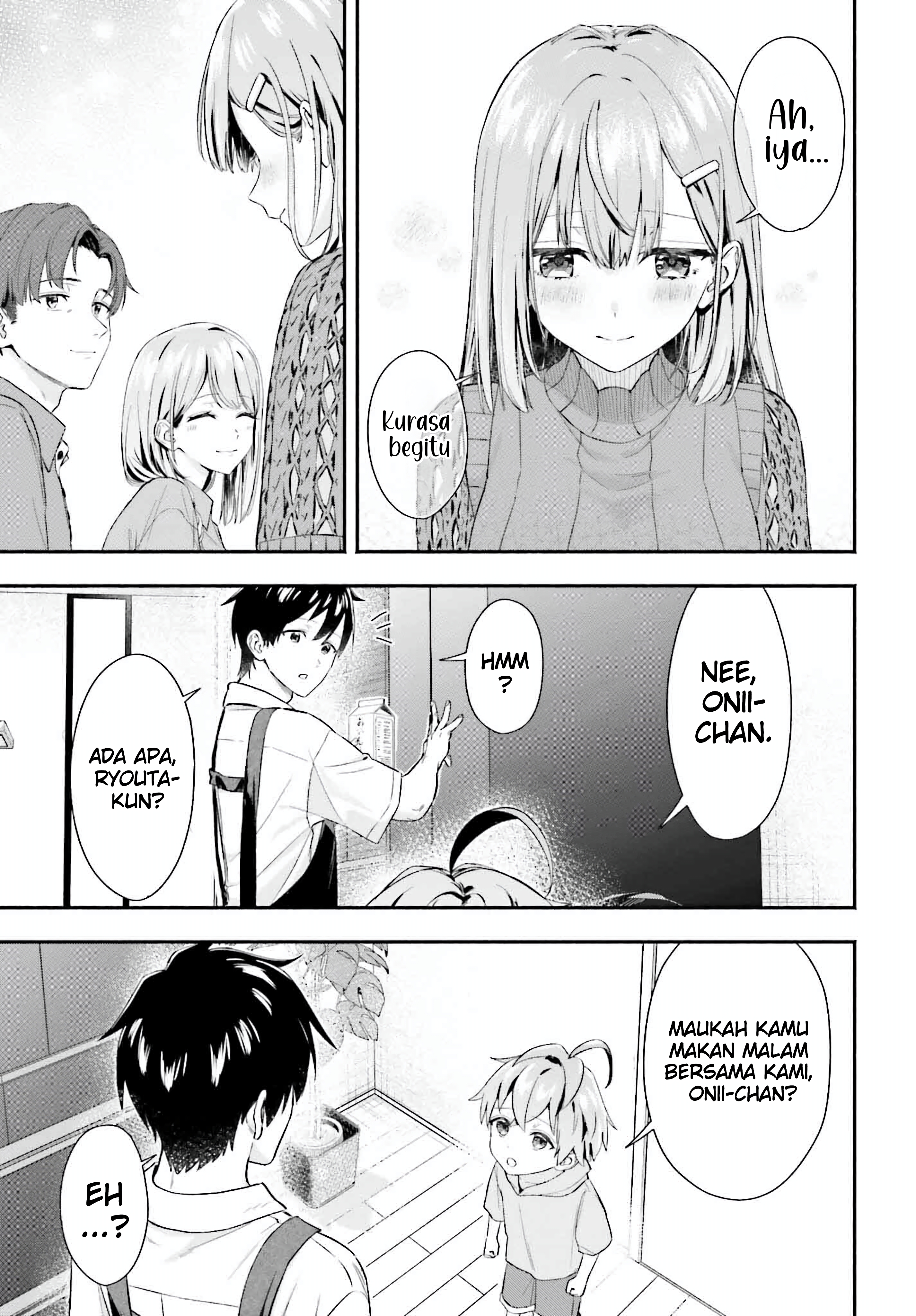 Kaji Daikou no Arbeit wo Hajimetara Gakuen Ichi no Bishoujo no Kazoku ni Kiniirarechaimashita. Chapter 5 - halaman 21