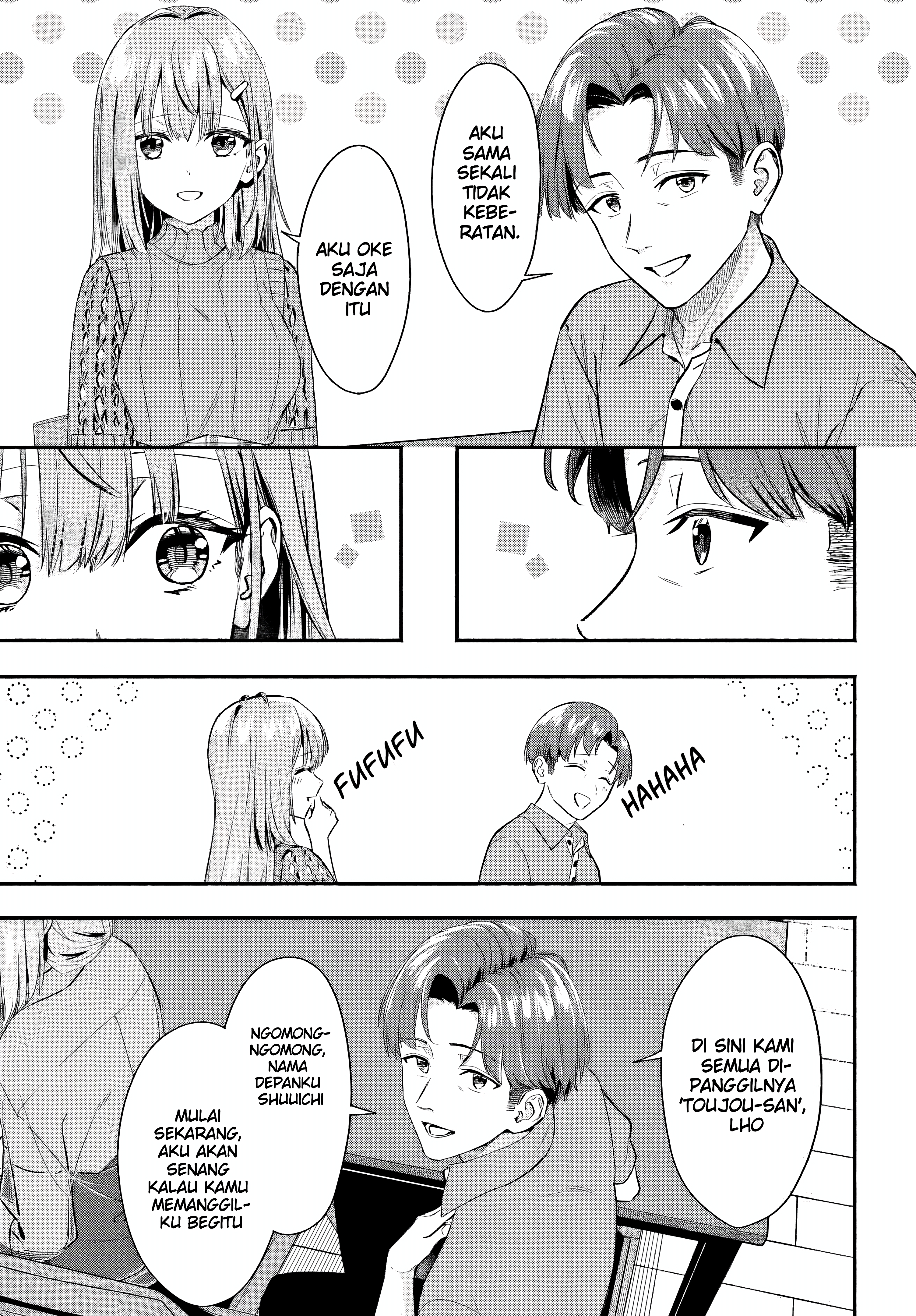 Kaji Daikou no Arbeit wo Hajimetara Gakuen Ichi no Bishoujo no Kazoku ni Kiniirarechaimashita. Chapter 5 - halaman 23