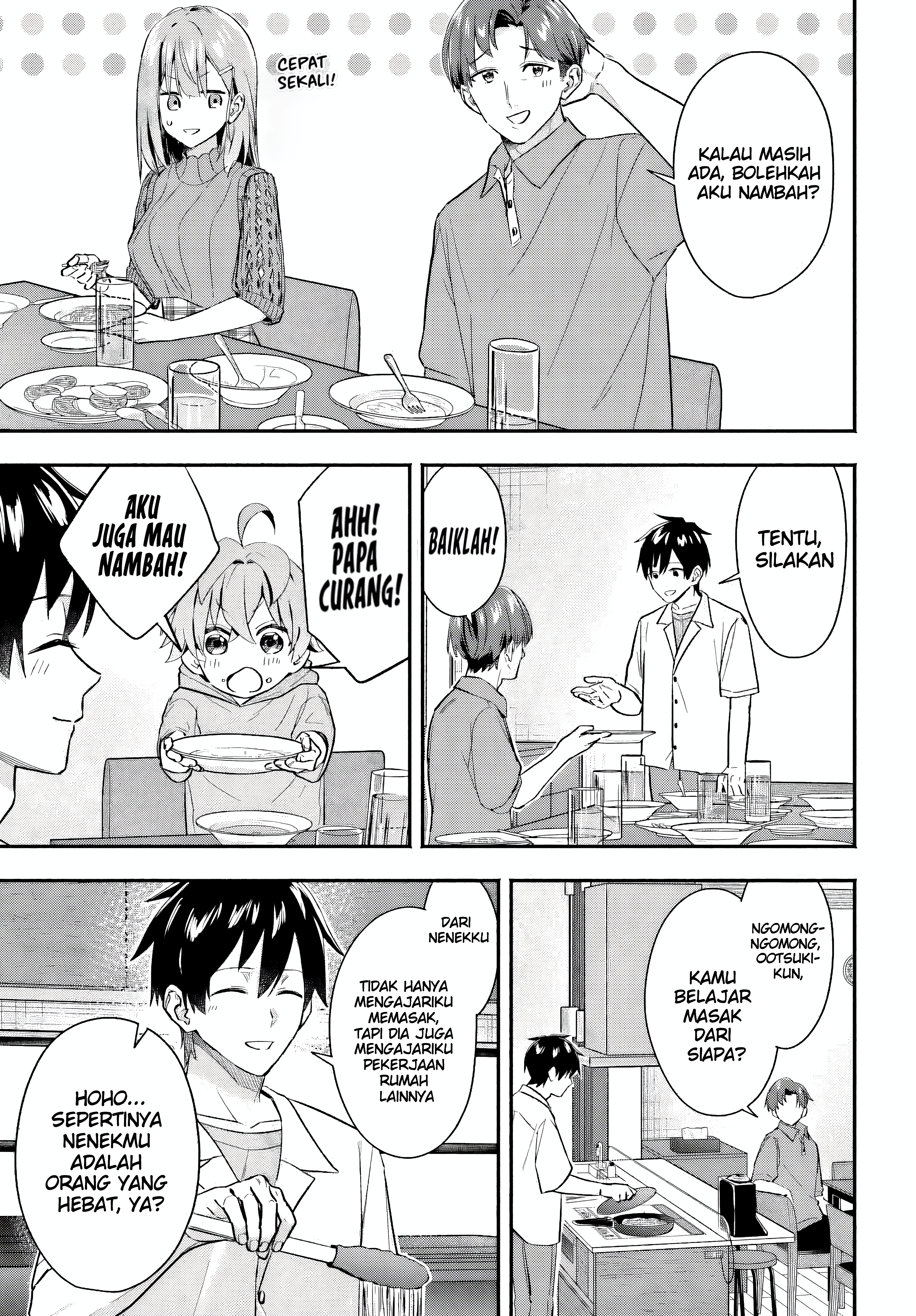Kaji Daikou no Arbeit wo Hajimetara Gakuen Ichi no Bishoujo no Kazoku ni Kiniirarechaimashita. Chapter 5 - halaman 29