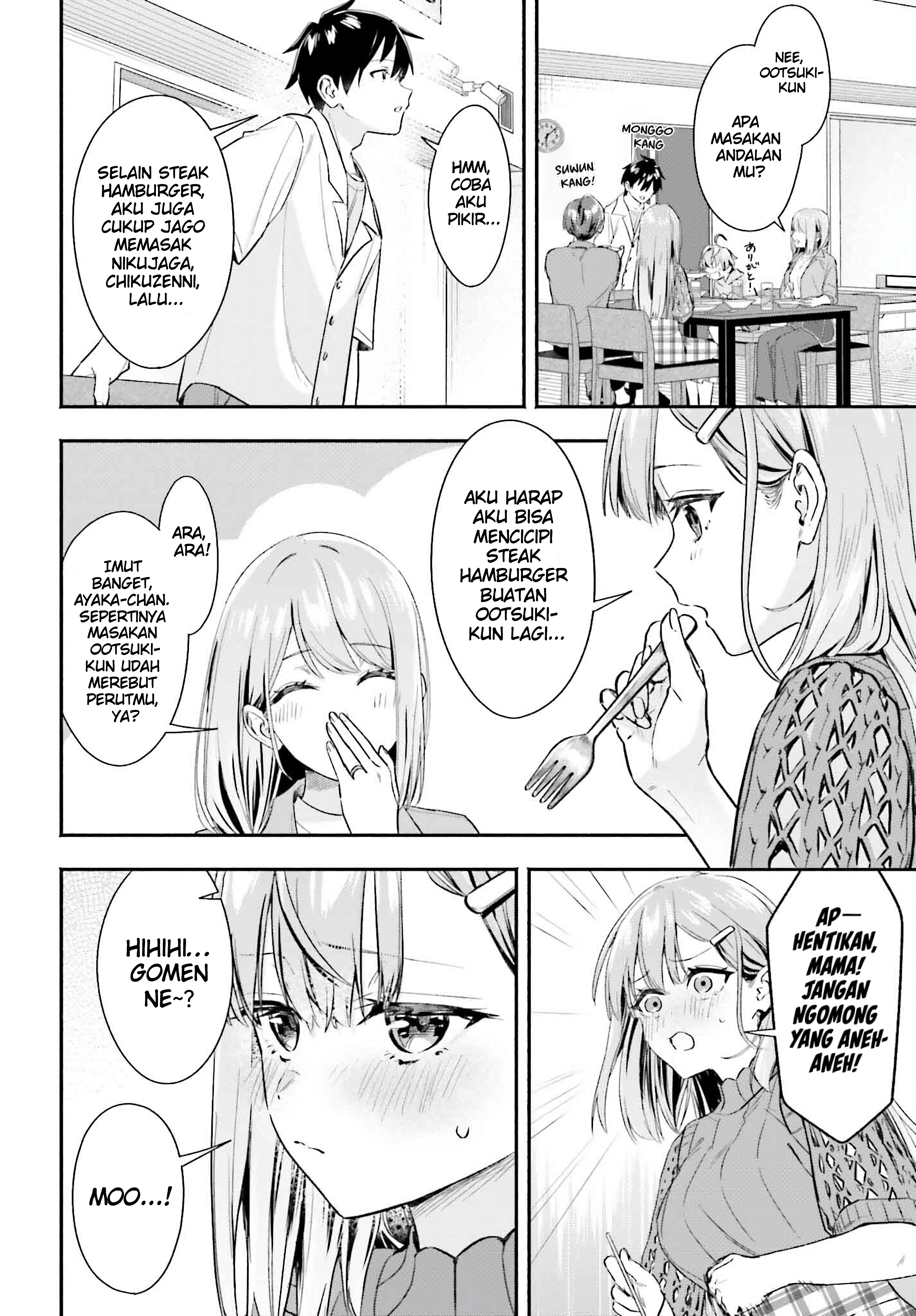 Kaji Daikou no Arbeit wo Hajimetara Gakuen Ichi no Bishoujo no Kazoku ni Kiniirarechaimashita. Chapter 5 - halaman 30