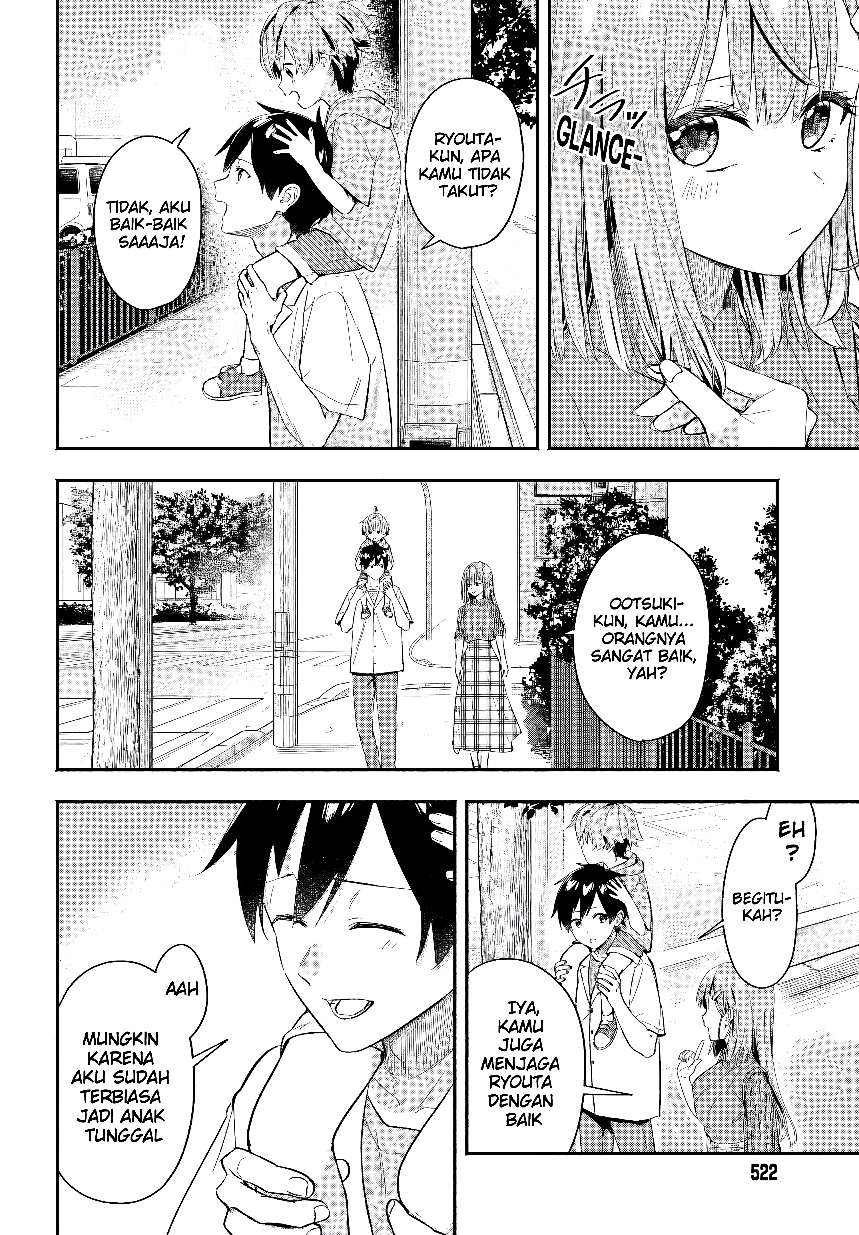 Kaji Daikou no Arbeit wo Hajimetara Gakuen Ichi no Bishoujo no Kazoku ni Kiniirarechaimashita. Chapter 5 - halaman 4
