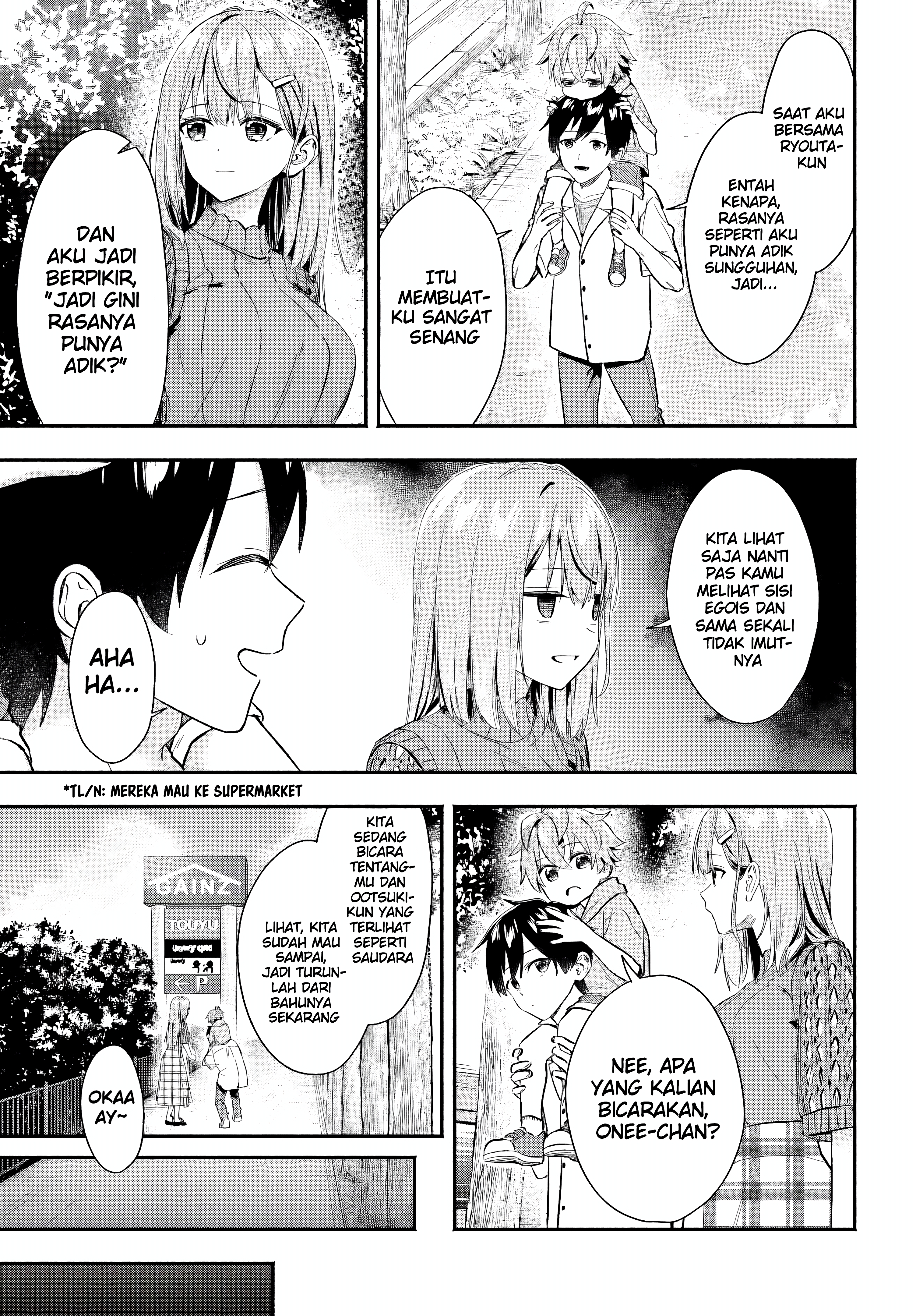 Kaji Daikou no Arbeit wo Hajimetara Gakuen Ichi no Bishoujo no Kazoku ni Kiniirarechaimashita. Chapter 5 - halaman 5